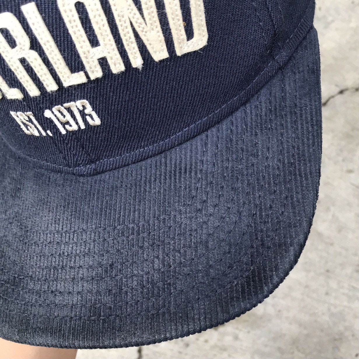 Timberland Timberland snapback hat with corduroy brim Size ONE SIZE - 11 Thumbnail