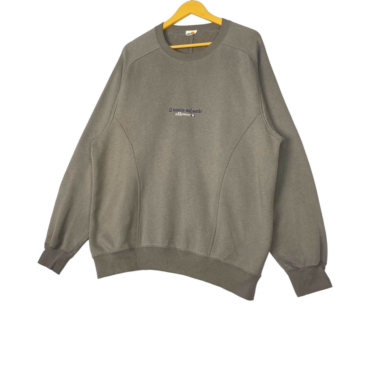 Designer × Vintage Ellesse Sweatshirt Pull Over Size US L / EU 52-54 / 3 - 3 Thumbnail