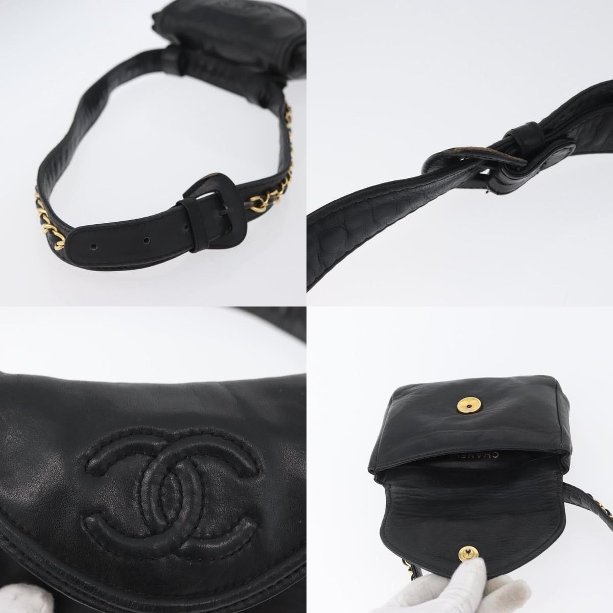 Chanel Chanel Coco Mark Chain Waist Bag Size ONE SIZE - 4 Thumbnail