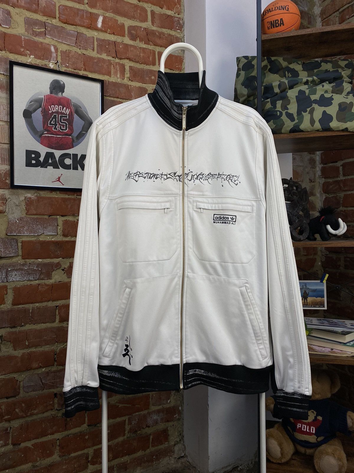 Adidas × Vintage Adidas Muhammad Ali Track Jacket Size US L / EU 52-54 / 3 - 3 Thumbnail