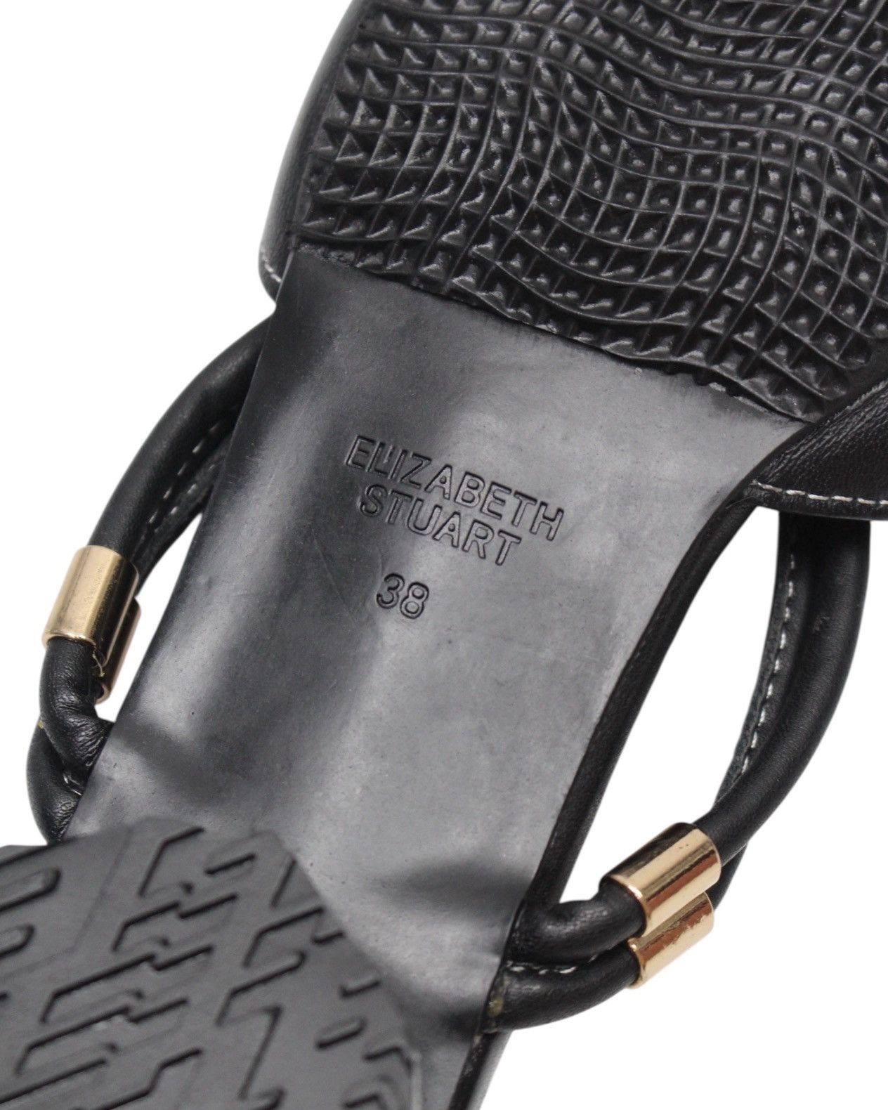 Designer × Japanese Brand ELIZABETH STUART WOVEN OPEN-TOE SLINGBACK HEELS Size US 8 / IT 38 - 9 Thumbnail
