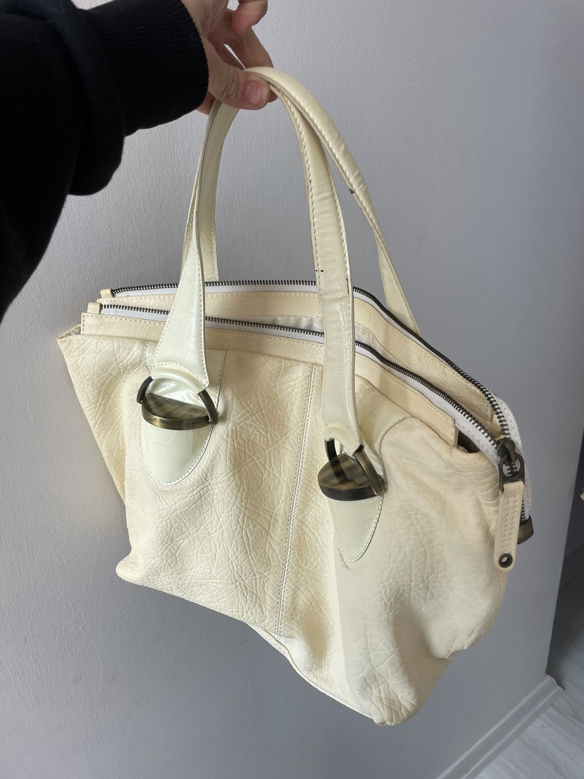 Vintage Desa leather bag Size ONE SIZE - 4 Thumbnail