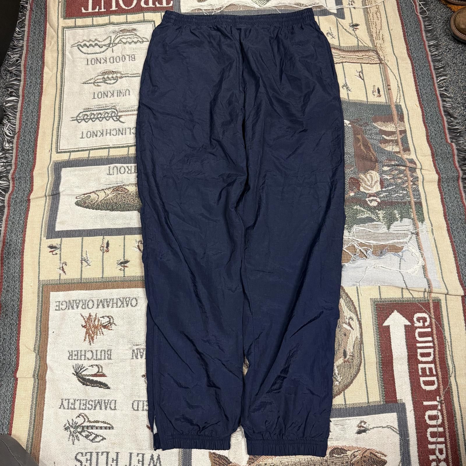 Reebok Vintage Reebok Embroidered Cuffed Track Pants Size US 34 / EU 50 - 3 Thumbnail