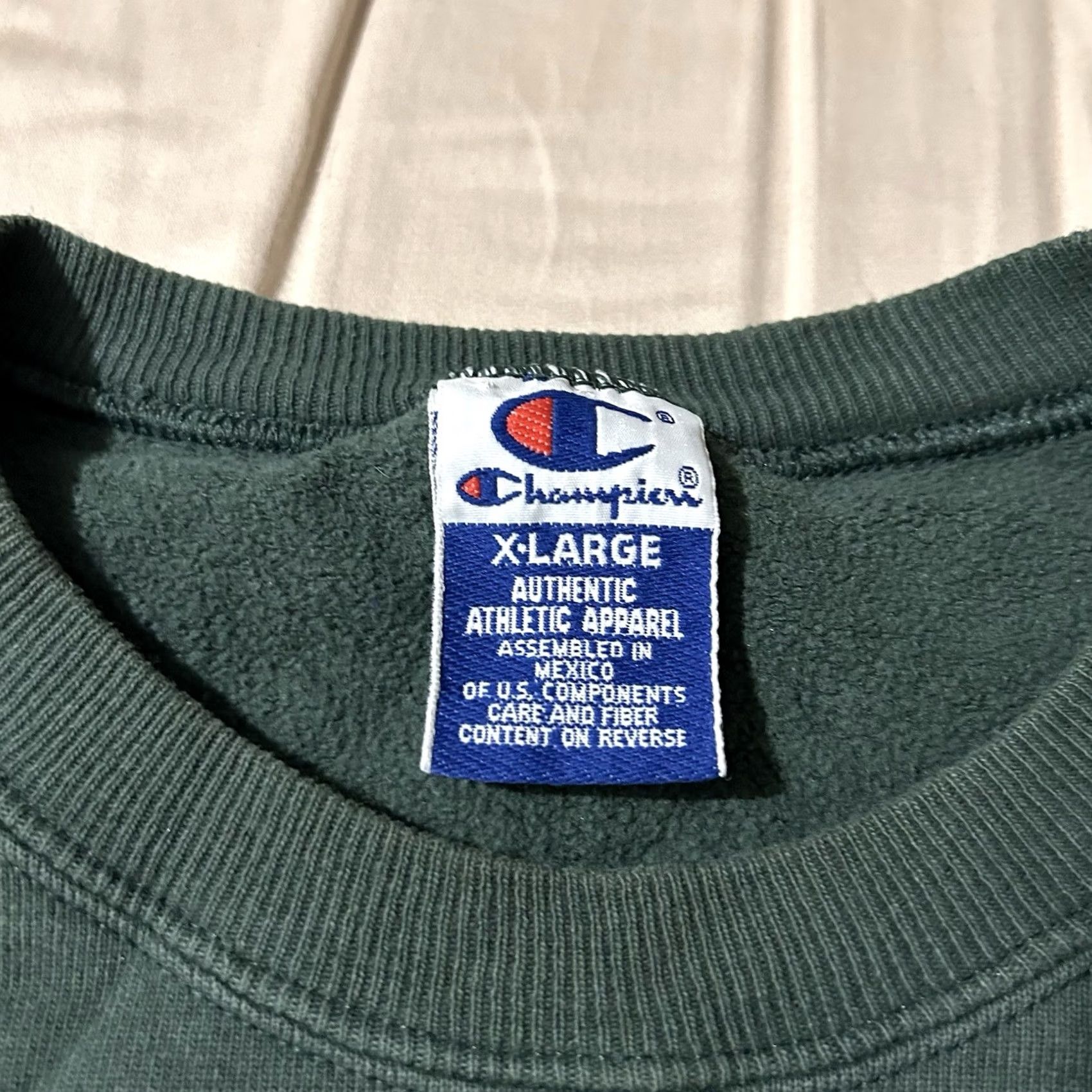 Champion VINTAGE Champion Sweatshirt Ohio University 90s Size XL Green Men Pullover XL Size US XL / EU 56 / 4 - 3 Thumbnail