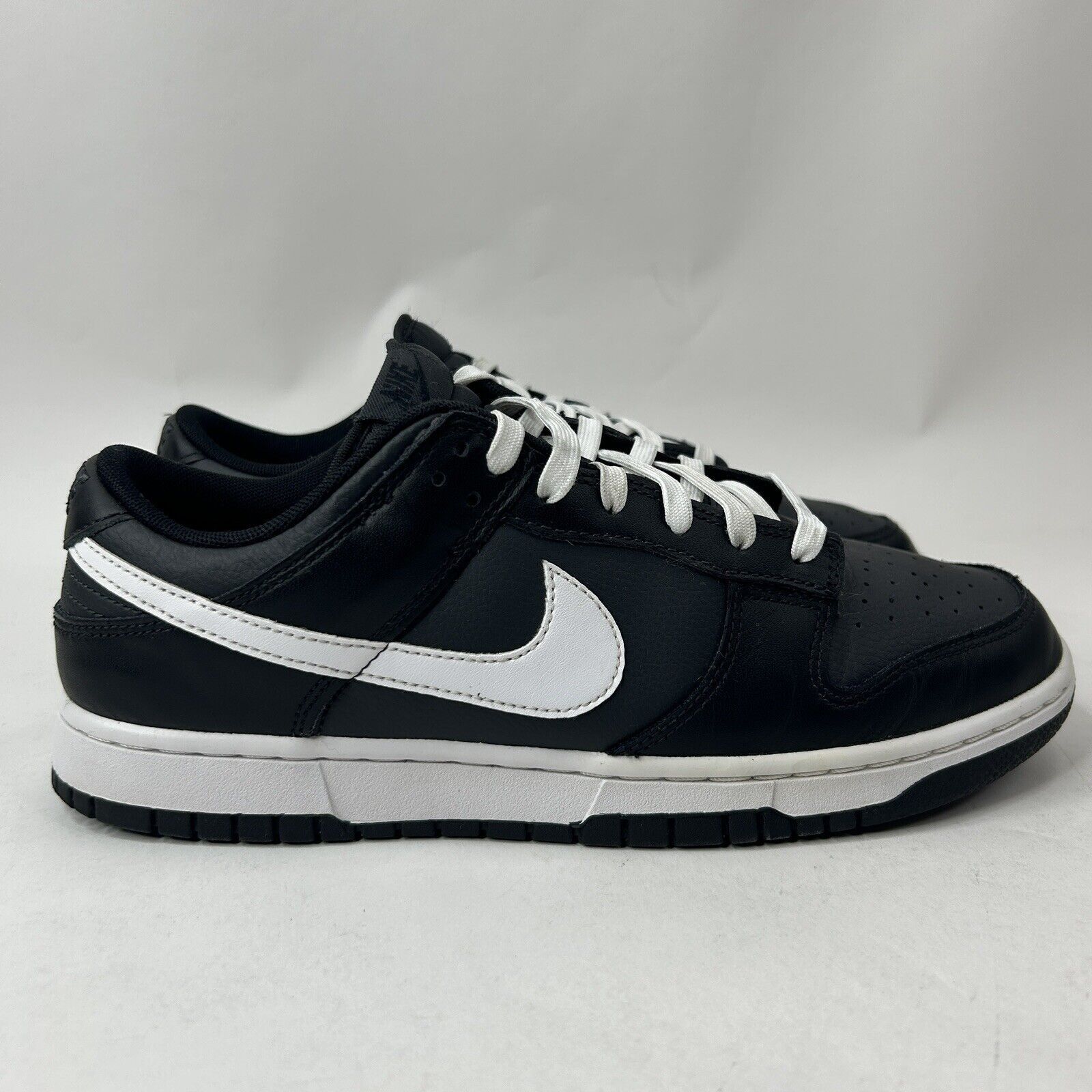 Nike Nike Dunk Low Retro “Black Panda/Off-Noir White” 2024 Size US 10 / EU 43 - 4 Thumbnail
