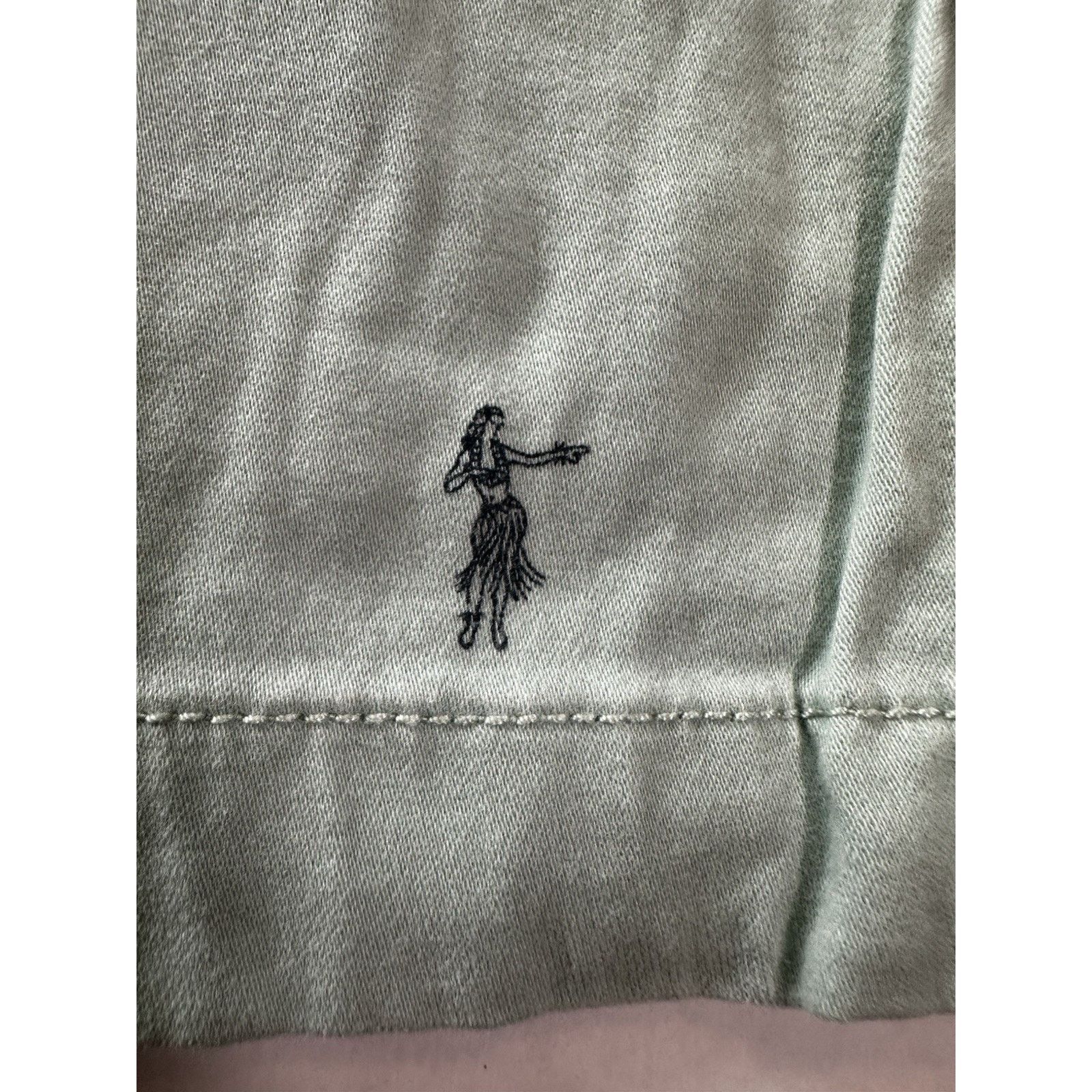 George George Chino Shorts Teal Hawaiian Dancers Sz34 Tropical Golf Size US 34 / EU 50 - 4 Thumbnail