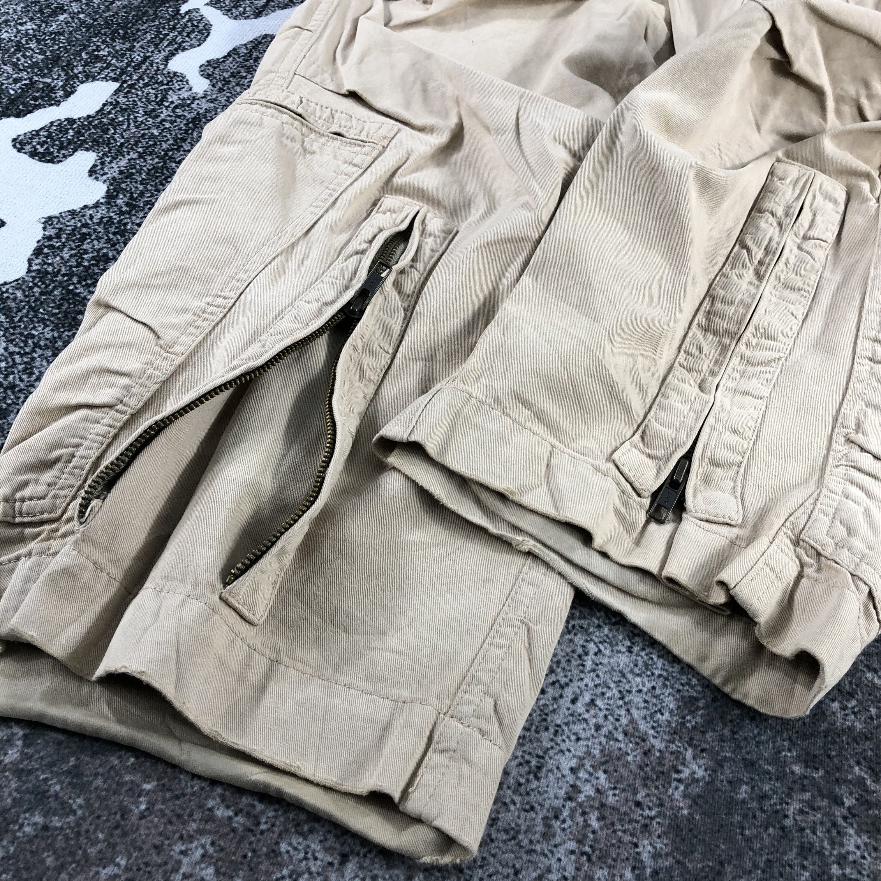 Rusty Rusty Cargo Pants Multi Pocket Tactical Trousers Size US 32 / EU 48 - 6 Thumbnail