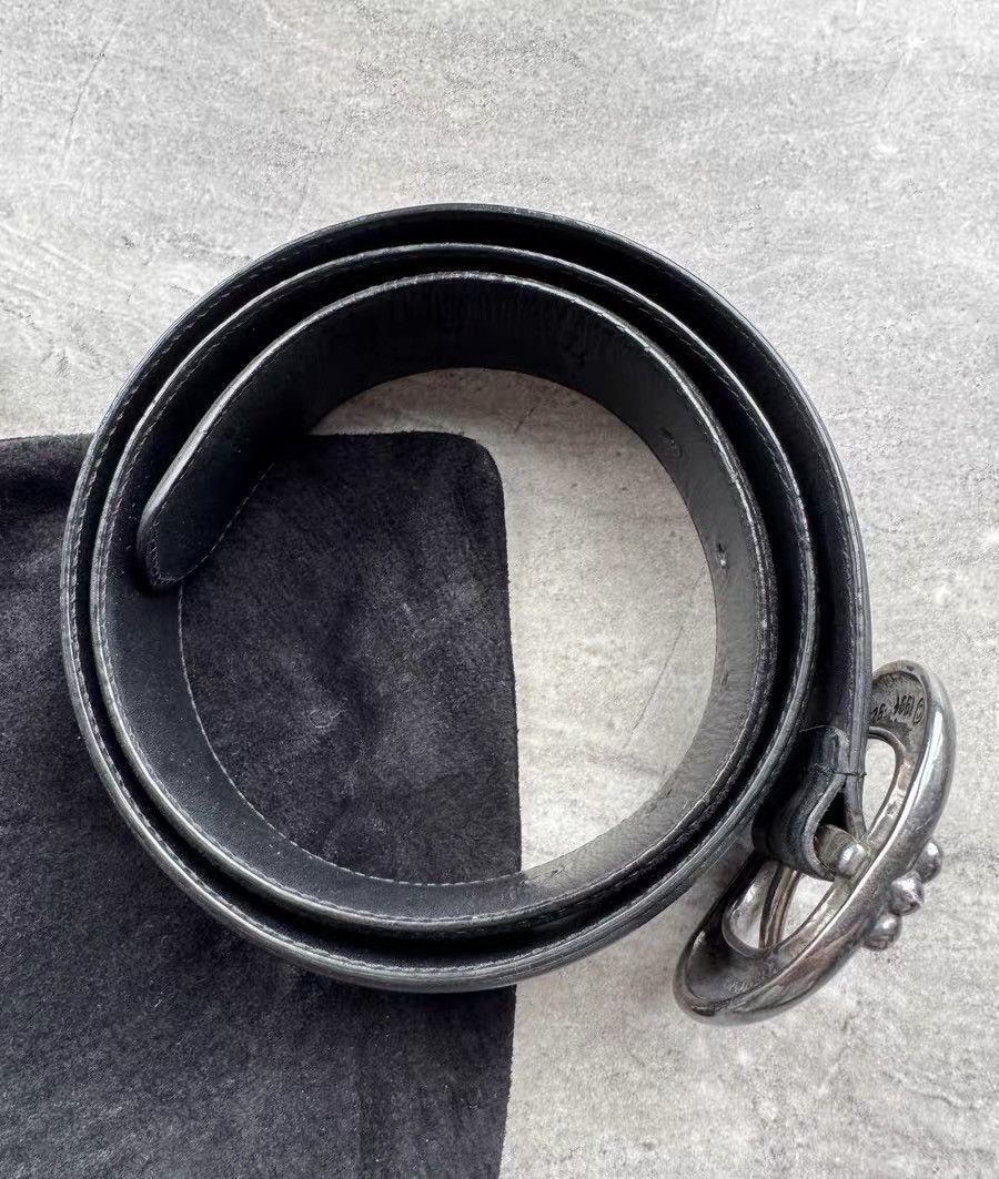 Chrome Hearts Chrome Hearts Gunslinger Round Tip Gunner Belt, Black Size ONE SIZE - 7 Thumbnail