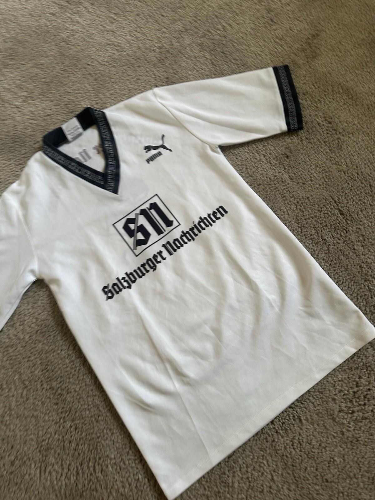 Puma #2 SV Casino Salzburg 1988-89 Football Shirt Soccer Jersey Size US XS / EU 42 / 0 - 2 Thumbnail