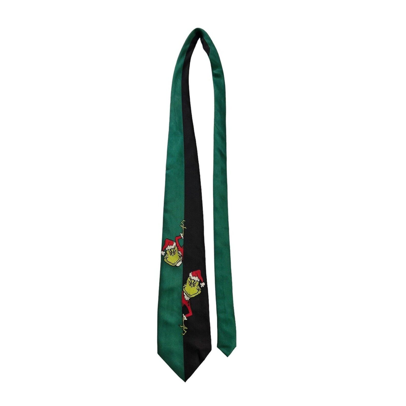 Other Dr Seuss How The Grinch Stole Christmas Cartoon Necktie Size ONE SIZE - 2 Thumbnail