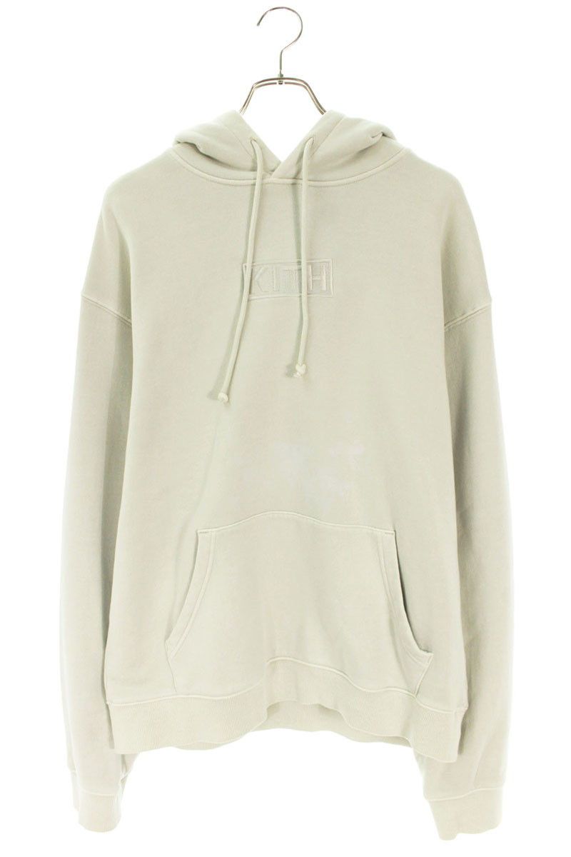 Kith Kith Logo Hoodie Gray Size M Size US M / EU 48-50 / 2 - 1 Thumbnail