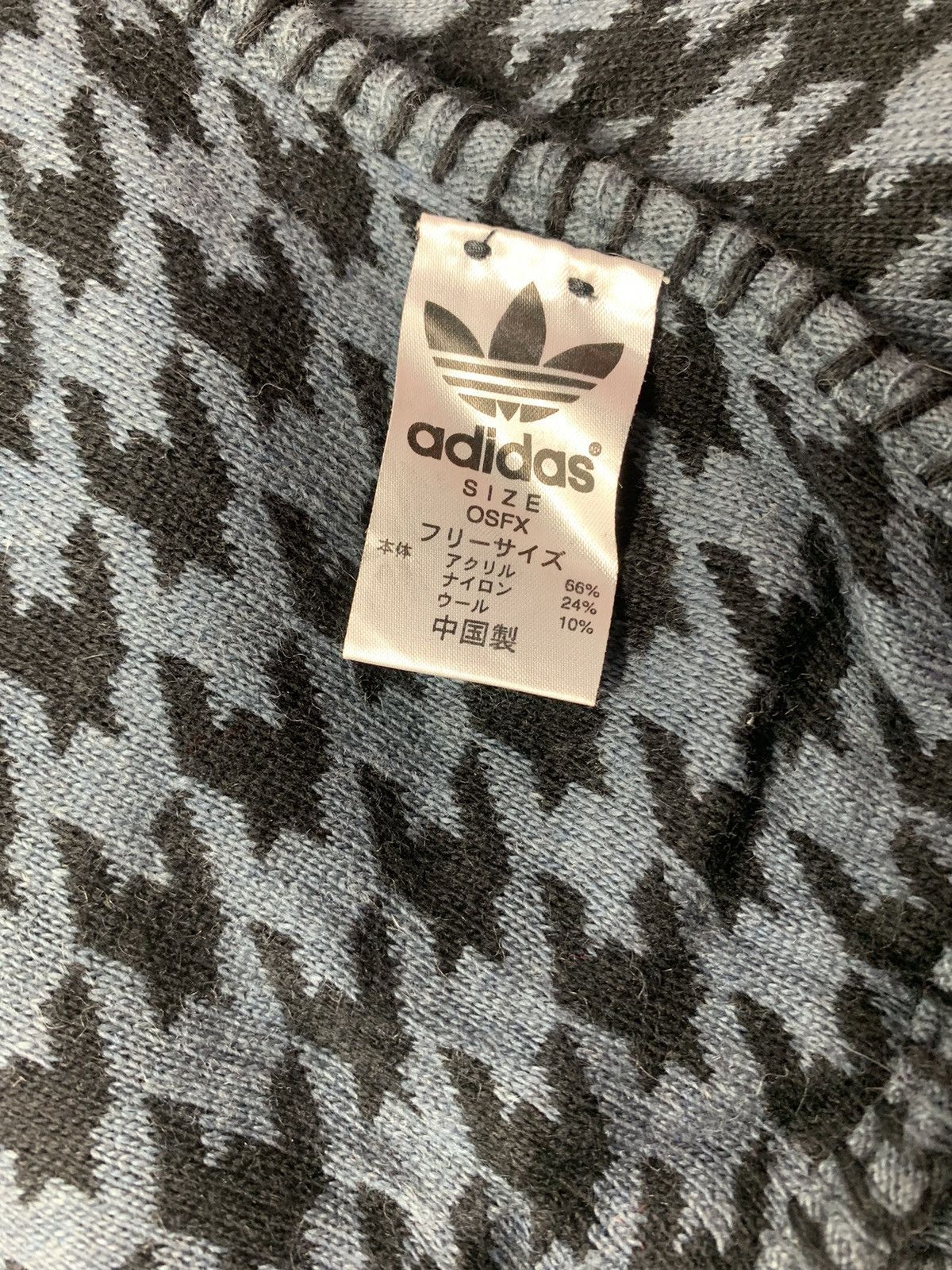 Adidas Adidas Houndstooth Scarf / Muffler / Neckwear Size ONE SIZE - 6 Thumbnail