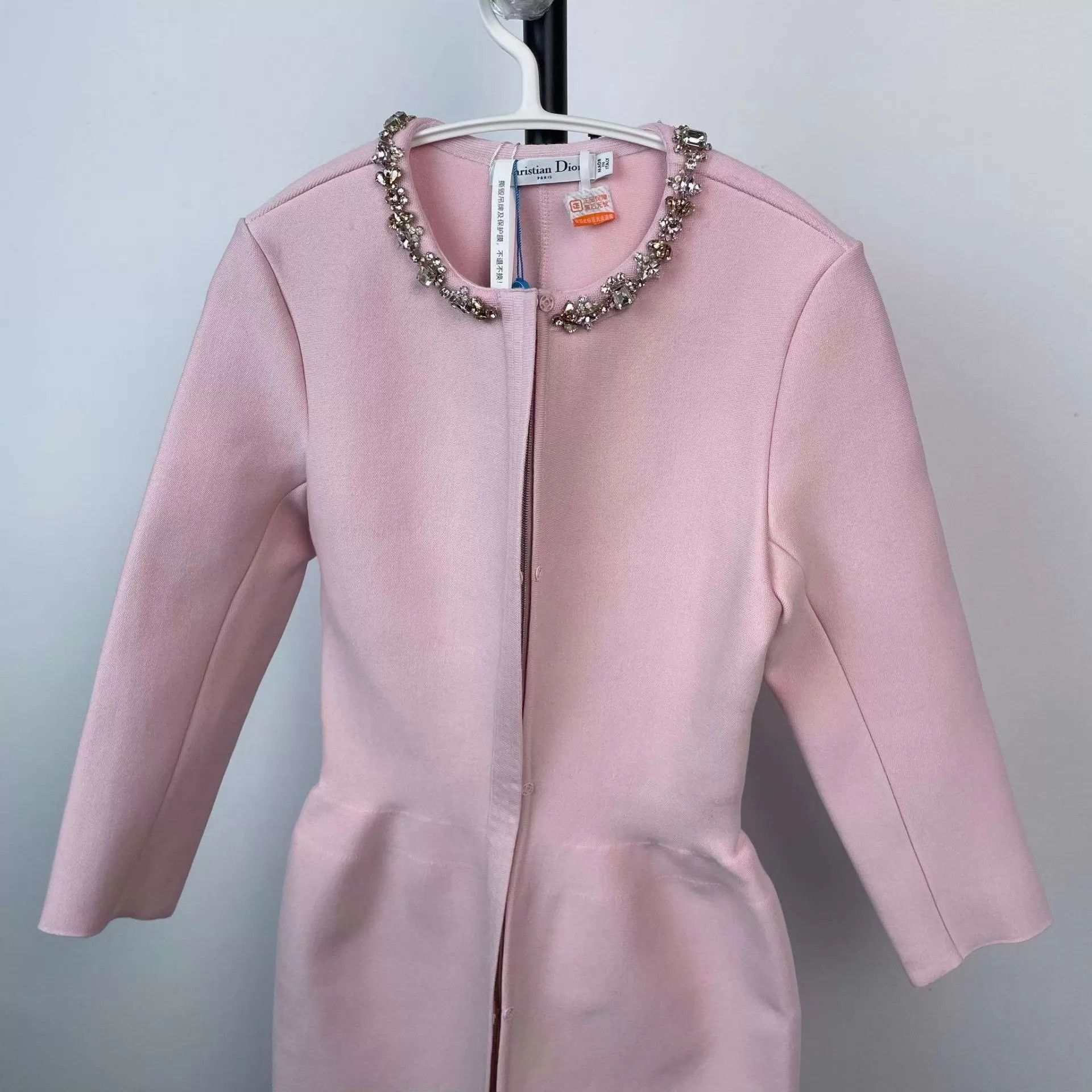 Dior Dior pink 36 dress 260109KCWYB01 Size XS / US 0-2 / IT 36-38 - 9 Thumbnail