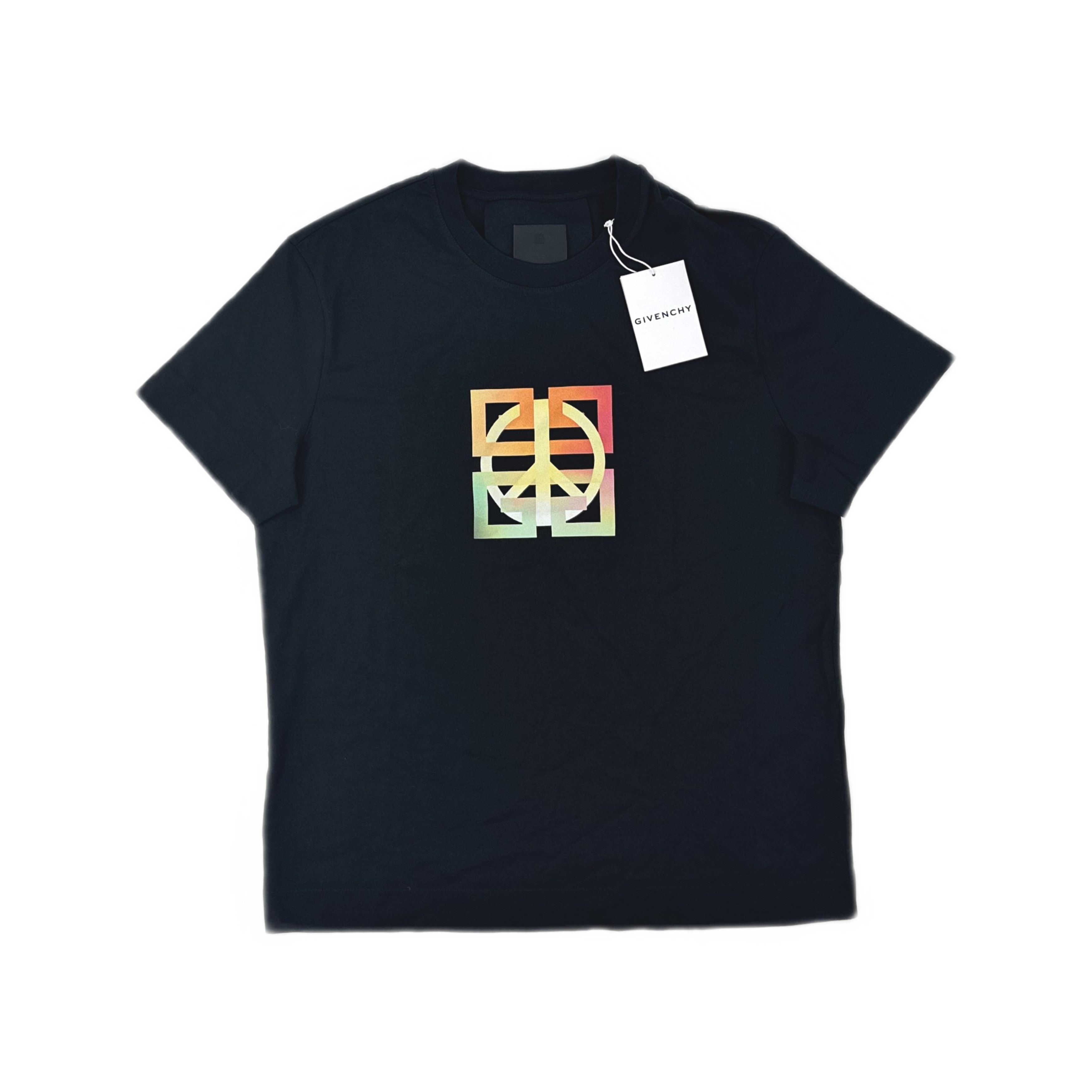 Givenchy Givenchy Rainbow Logo T-Shirt Size M Size M / US 6-8 / IT 42-44 - 1 Thumbnail