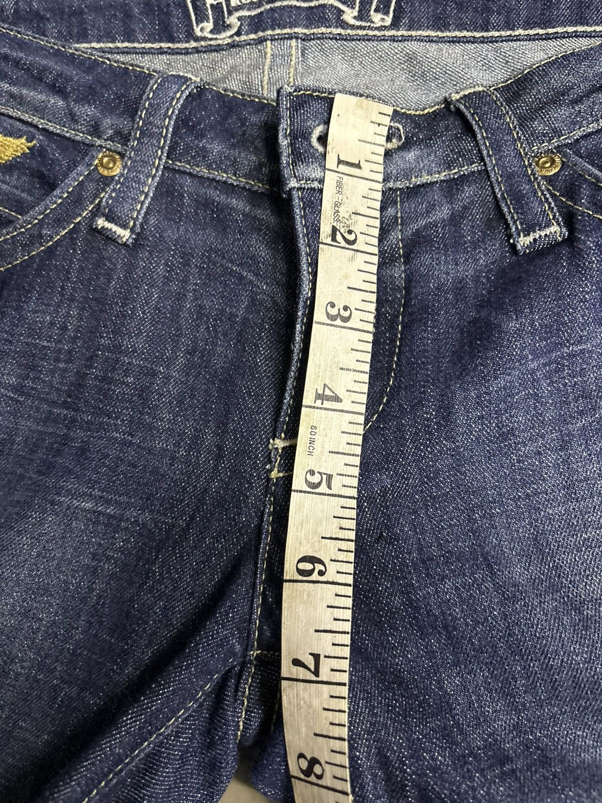 Robins Jeans 🔥Vtg ROBIN’S JEANS Gemstone Studded Flare Jeans Made In USA Size US 34 / EU 50 - 20 Thumbnail
