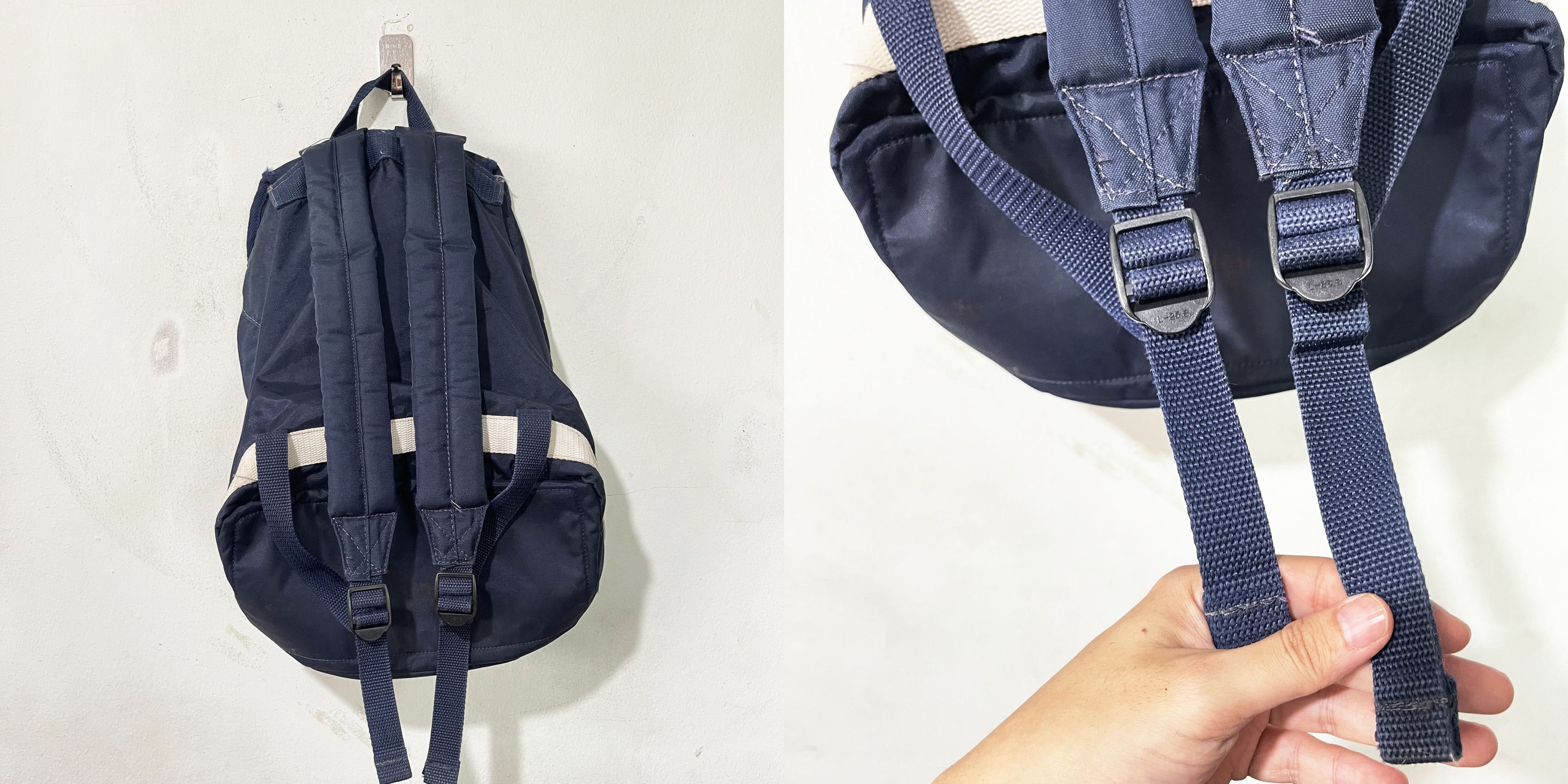 Tommy Hilfiger Vintage 90s Tommy Hilfiger Backpack Size ONE SIZE - 4 Thumbnail