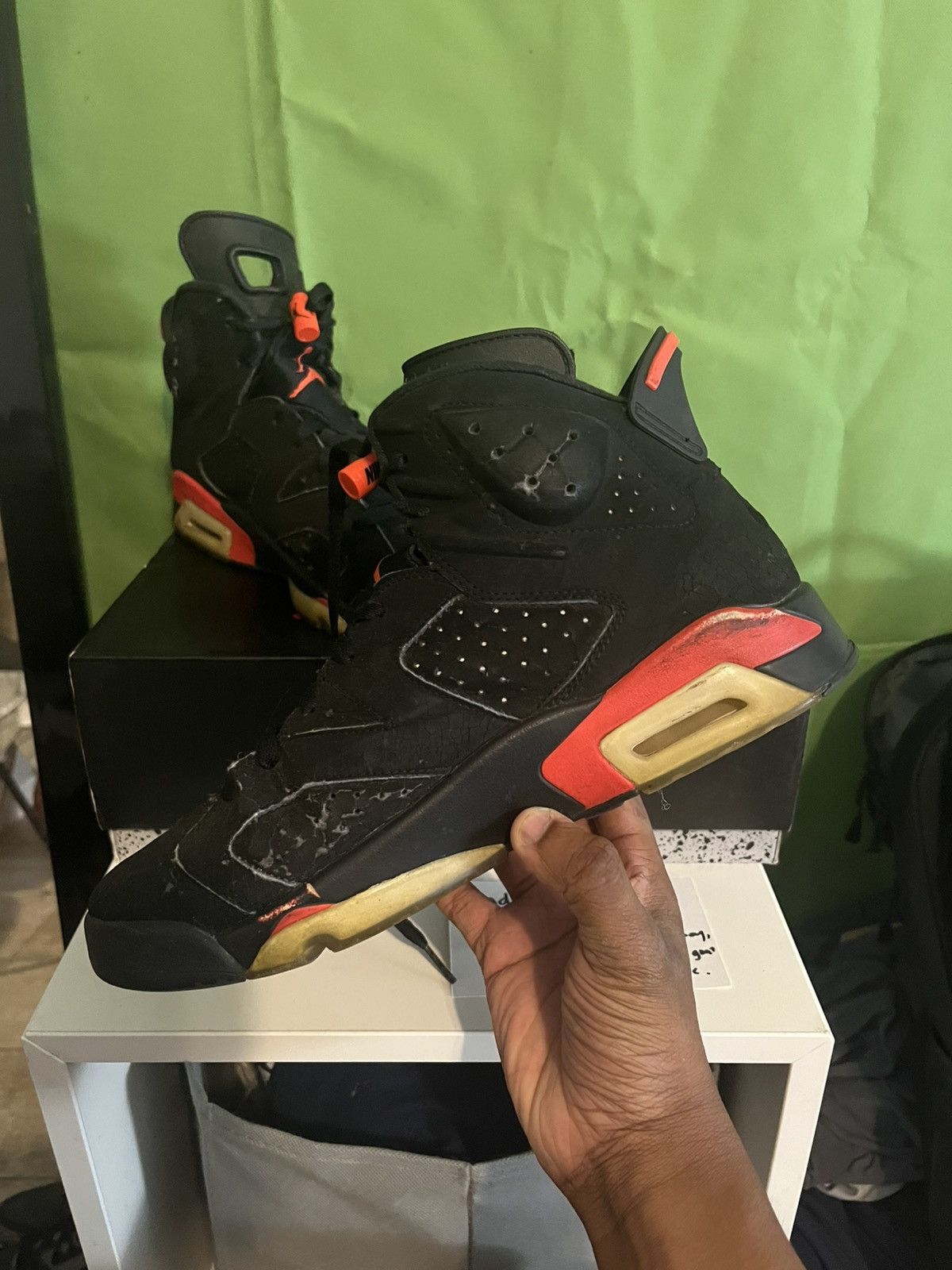Nike Air Jordan 6 “Infrared Size US 9.5 / EU 42-43 - 6 Thumbnail