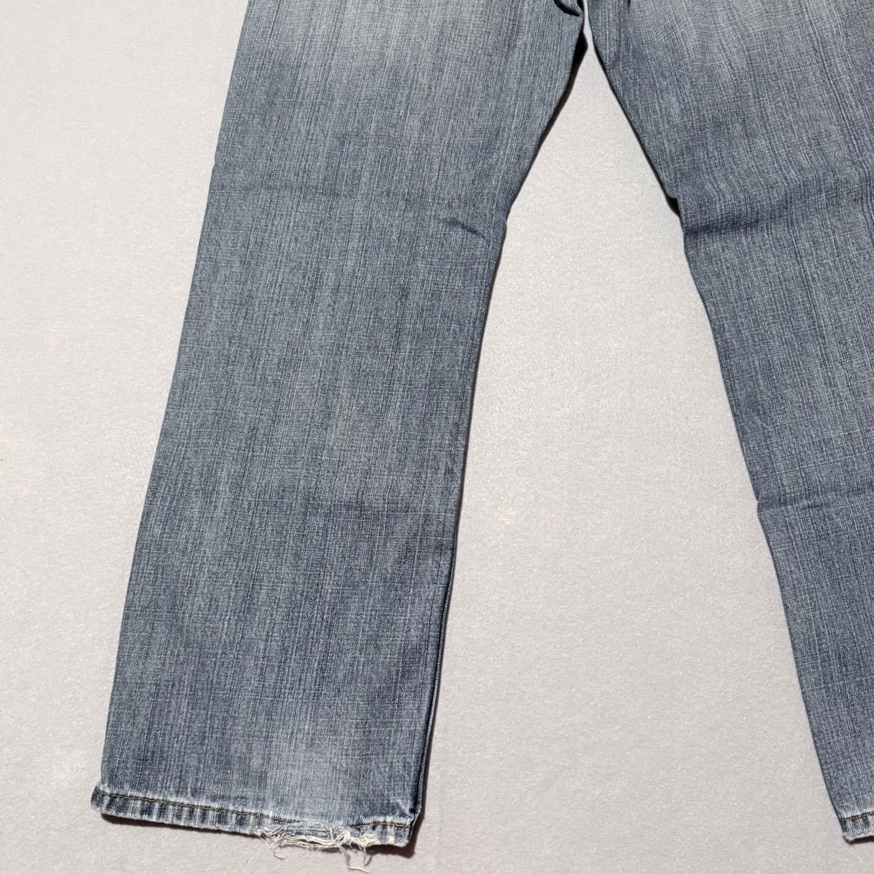 Levi's Levi's 559 Jeans Men Blue Denim Distress Classic Straight Zip Fly 36X30 Size US 36 / EU 52 - 7 Thumbnail