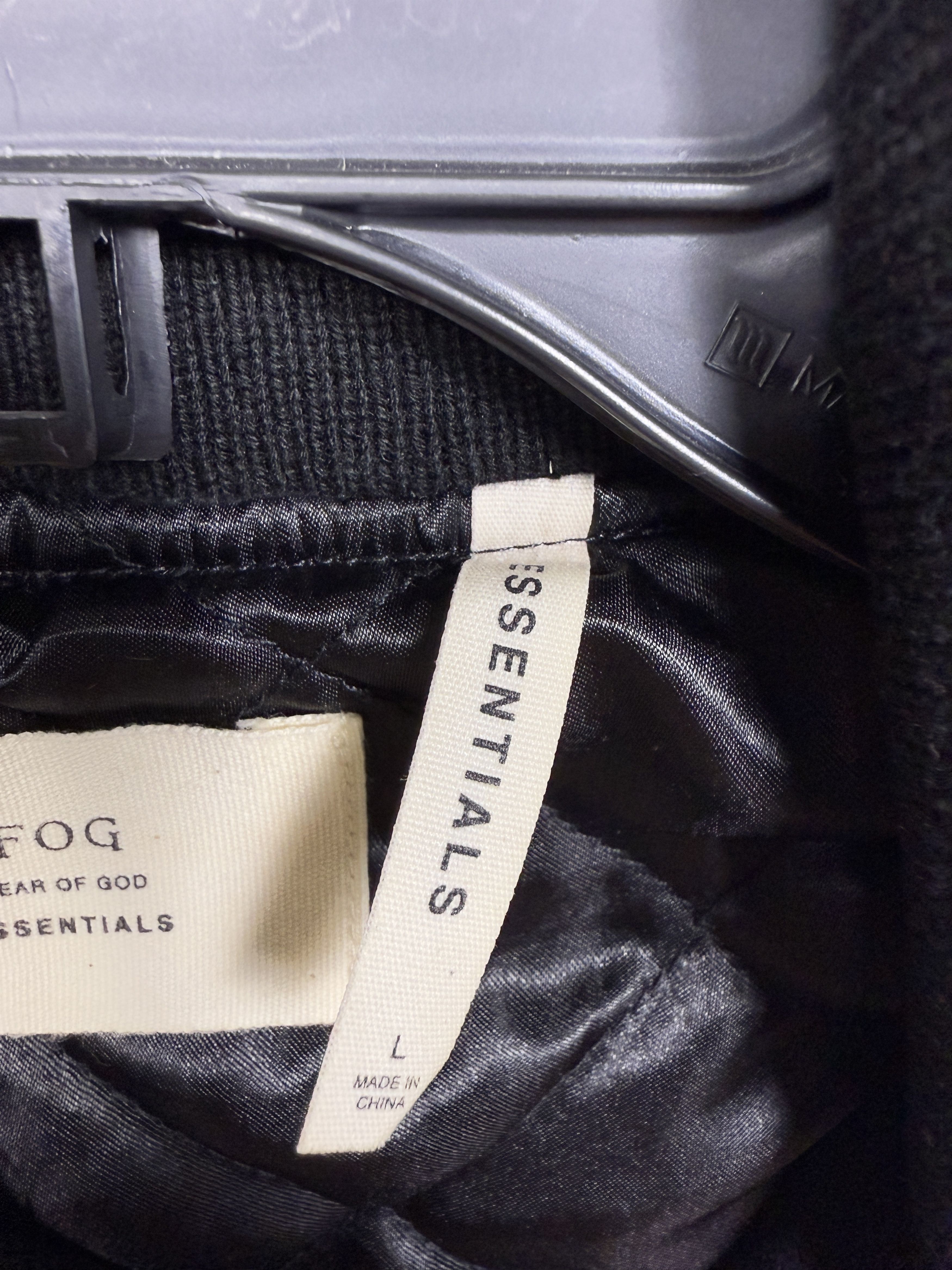 Fear of God Fear of God FOG Essentials OG Letterman Varsity Jacket Size US L / EU 52-54 / 3 - 4 Thumbnail