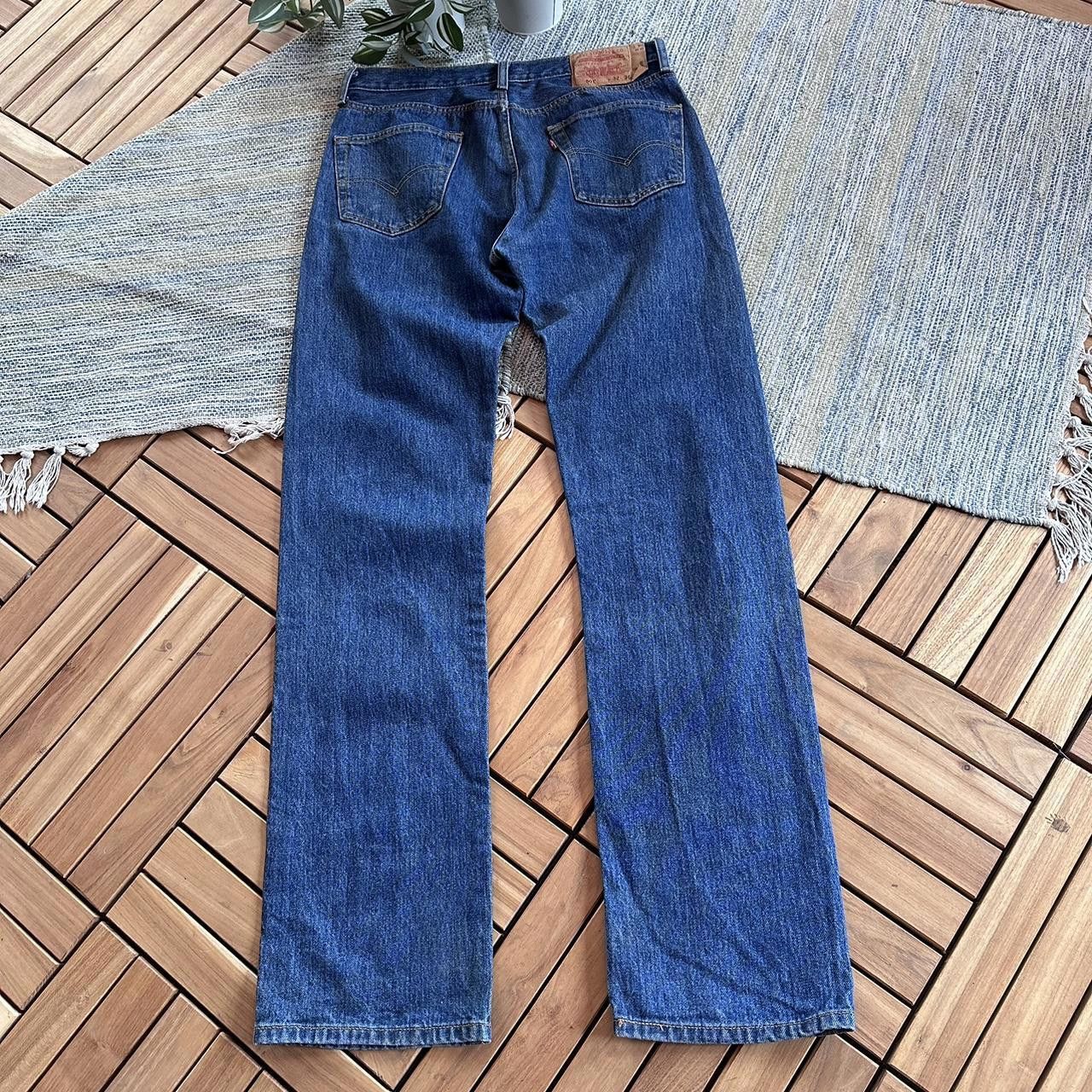 Levi's Vintage Y2K Levis Blue Denim Pants Trousers Size US 32 / EU 48 - 1 Thumbnail