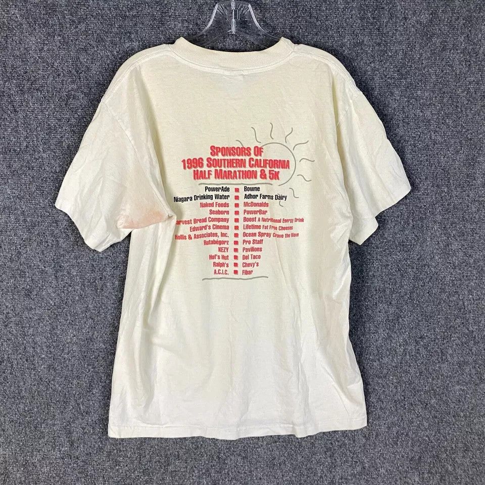 Vintage American Lung Association Half Marathon & 5K Shirt Large Men Size US L / EU 52-54 / 3 - 10 Thumbnail