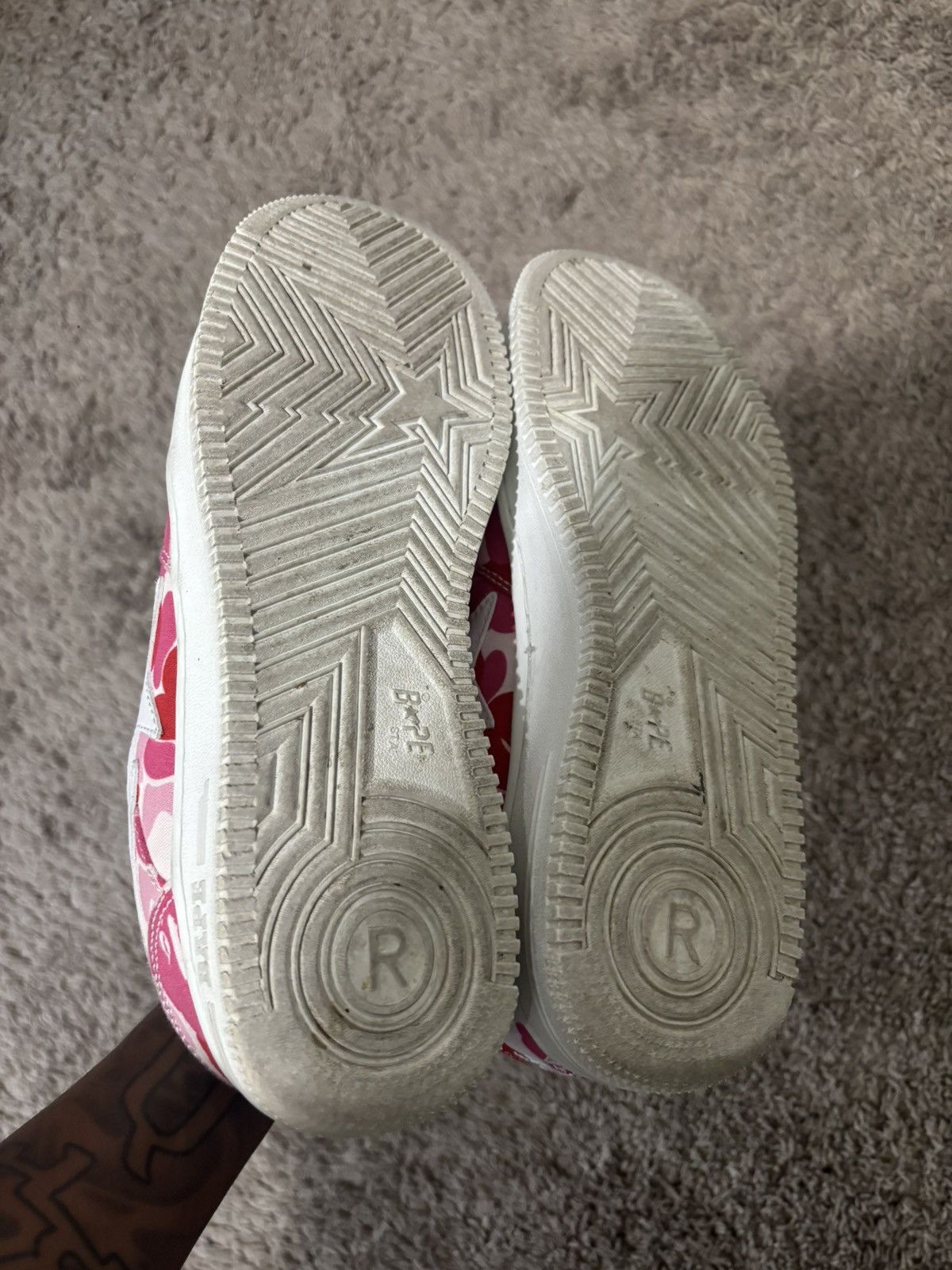Bape ABC CAMO BAPESTA Size US 10 / EU 43 - 6 Thumbnail