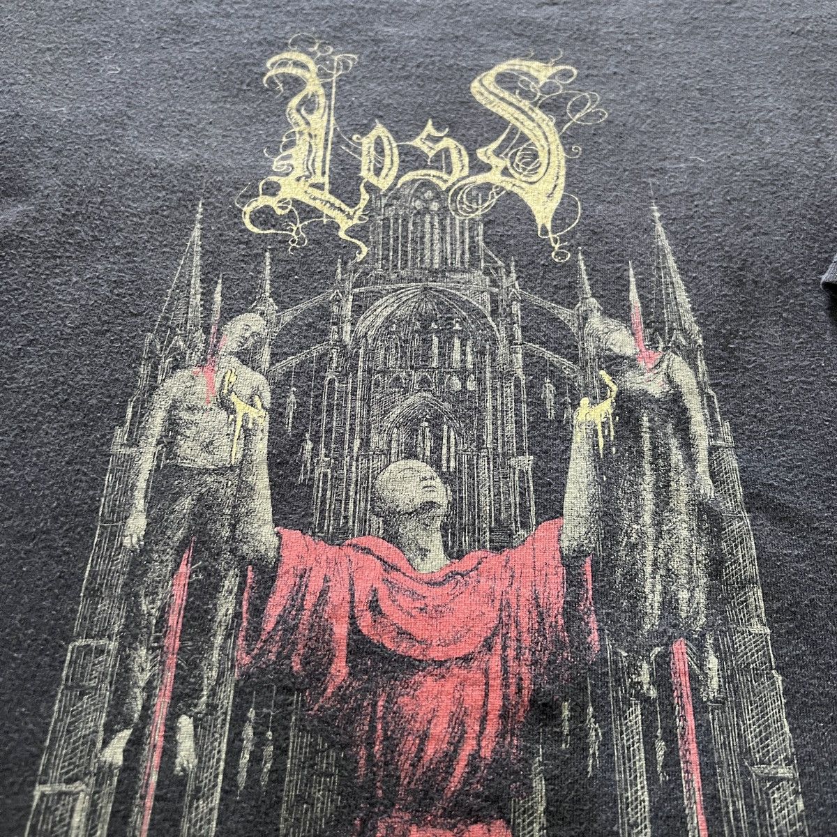 Band Tees Vintage Y2K LOSS Death Doom metal band Tee 3XL Oversized Size US XXL / EU 58 / 5 - 3 Thumbnail