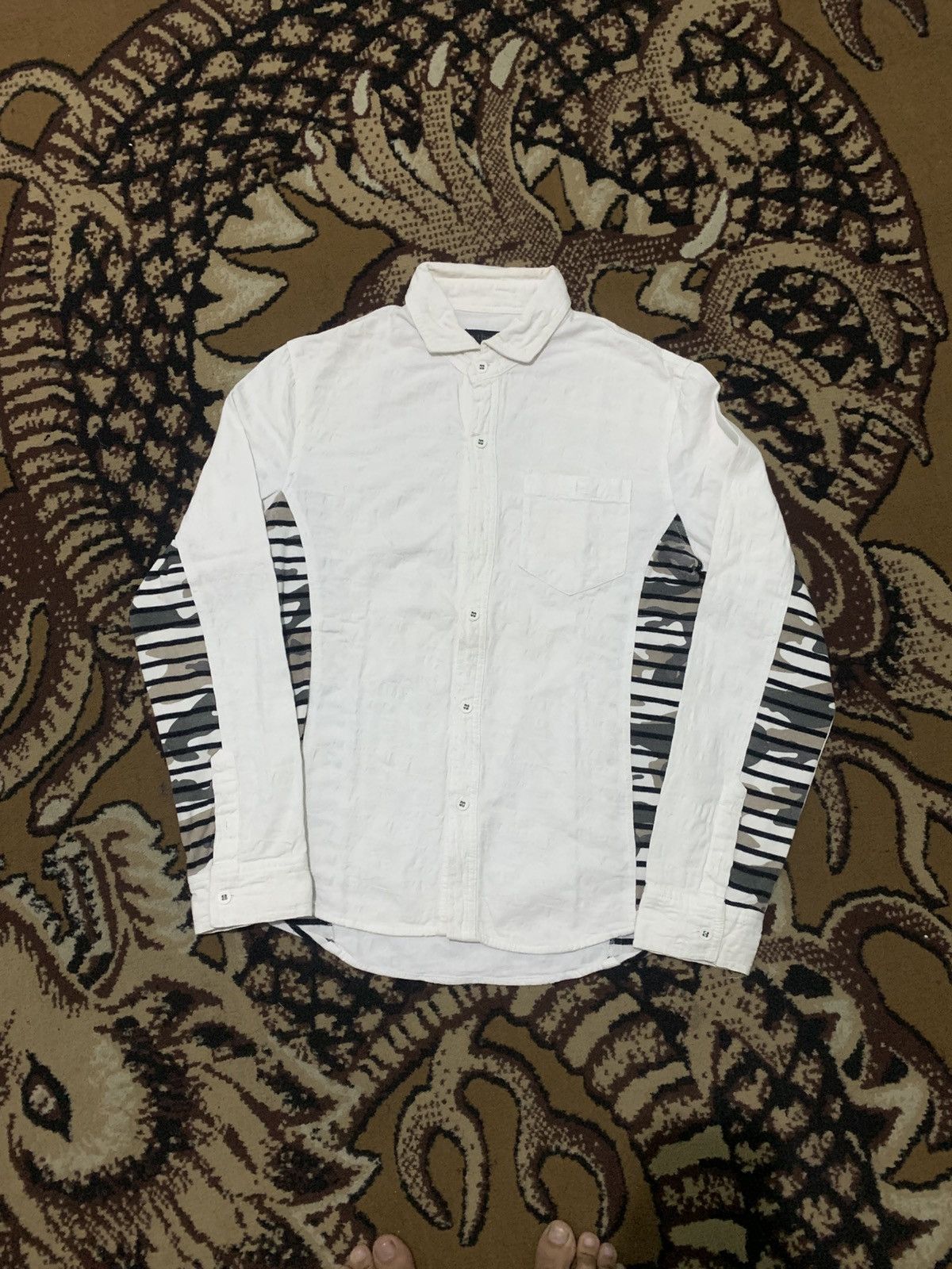 In The Attic 1990s In The Attic Army Button Up Size US M / EU 48-50 / 2 - 1 Thumbnail