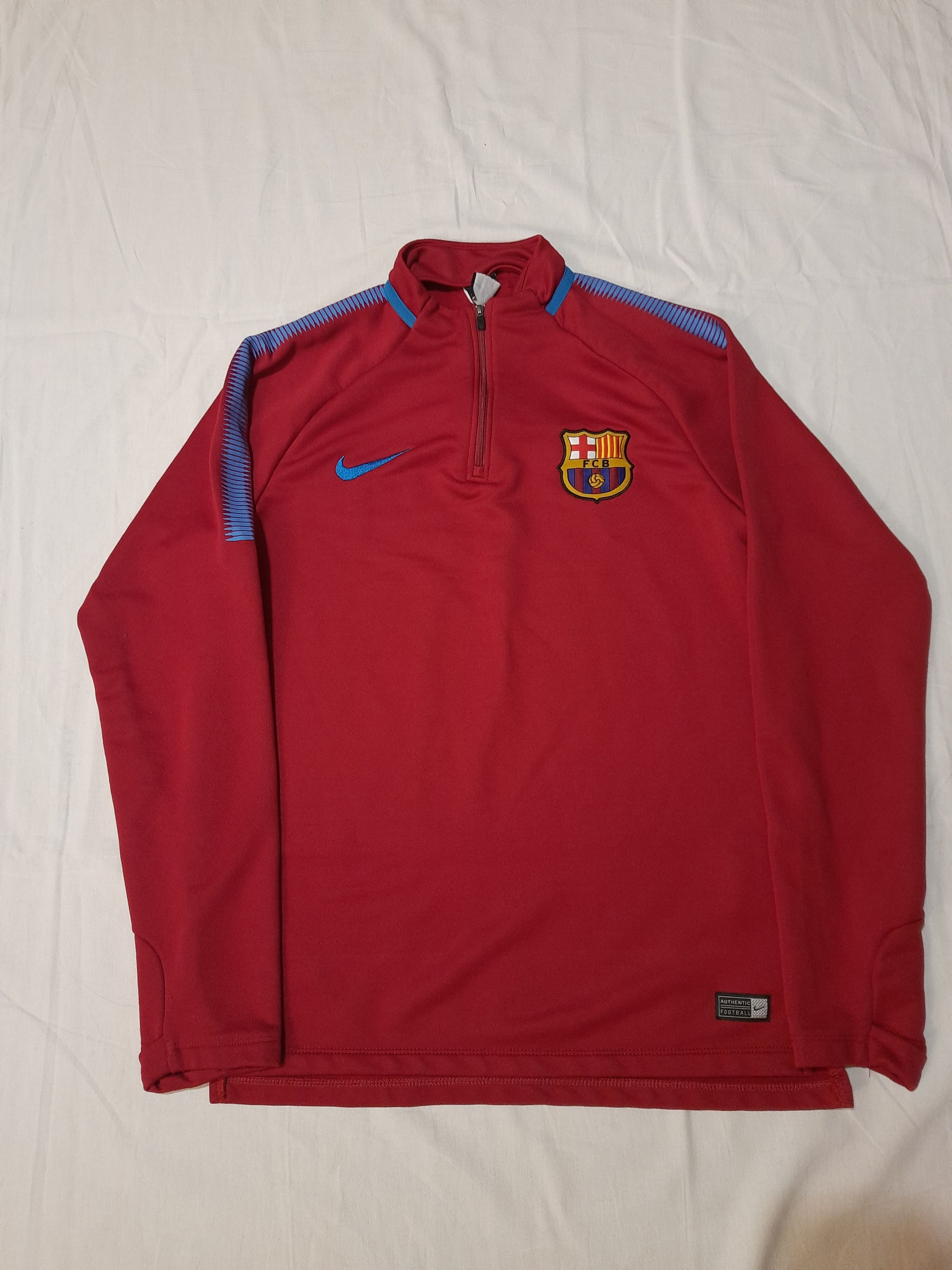 Nike Barcelona Football Hoodie Size US L / EU 52-54 / 3 - 1 Thumbnail
