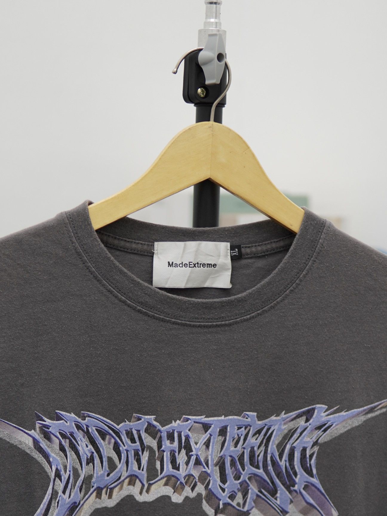 Japanese Brand Made Extreme x Black Air Aesthetic Angle Longsleeve Tee Size US XL / EU 56 / 4 - 2 Thumbnail