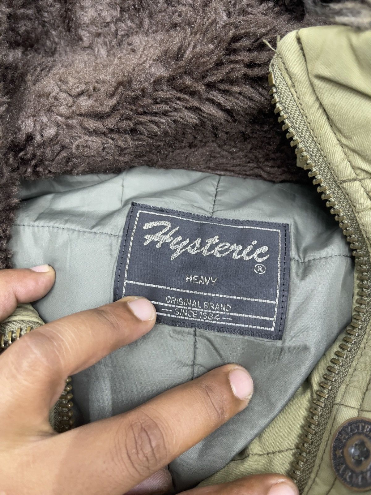 Hysteric Glamour STEALS💥HYSTERIC GLAMOUR FISHTALE HOODIE JACKET Size M / US 6-8 / IT 42-44 - 10 Thumbnail