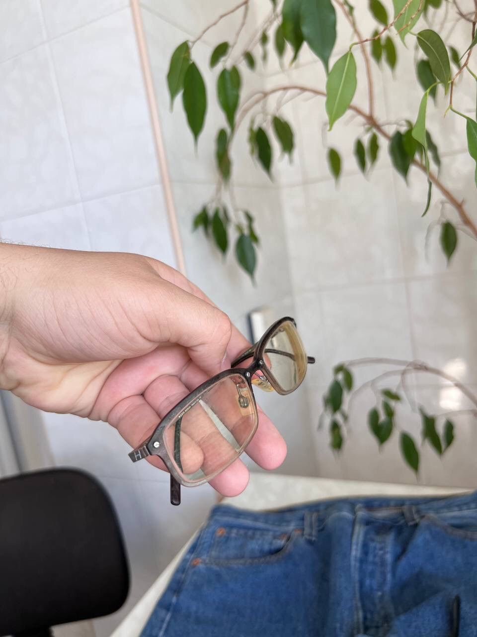 Hogan × Vintage Vintage Hogan '00s Glasses Eyeglasses for visor Size ONE SIZE - 10 Thumbnail