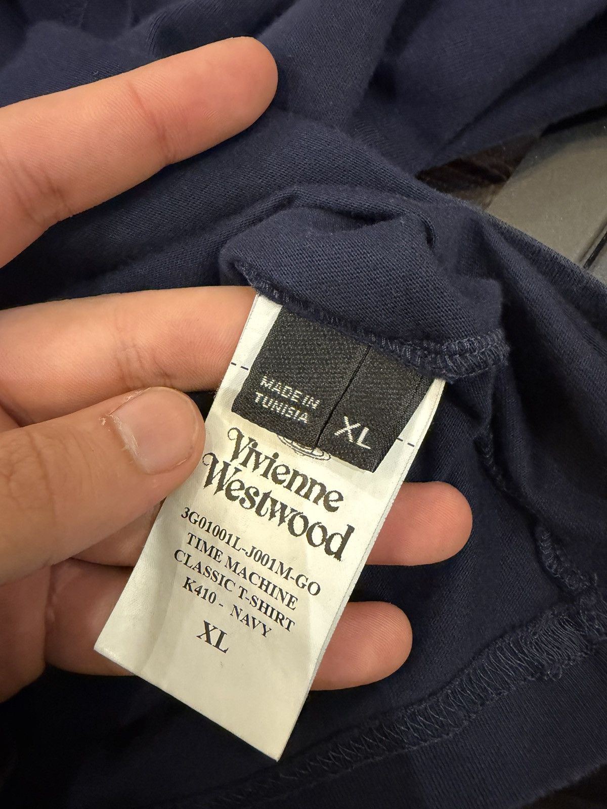 Vivienne Westwood Vivienne Westwood Cracked Orb Logo Tee Size US XL / EU 56 / 4 - 4 Thumbnail
