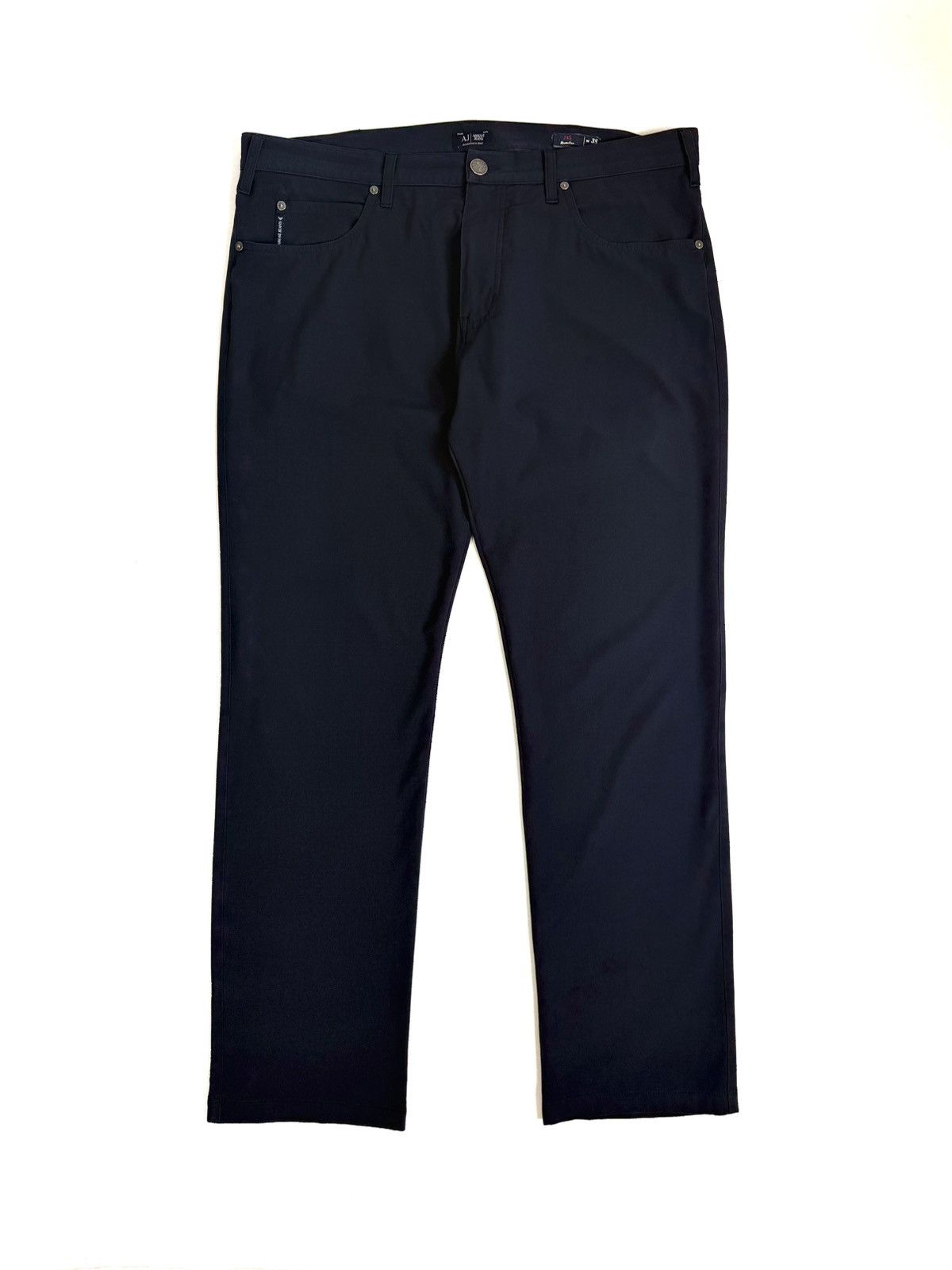Emporio Armani Vintage Armani Viscose Straight Fit Trousers Pants Size US 38 / EU 54 - 6 Thumbnail
