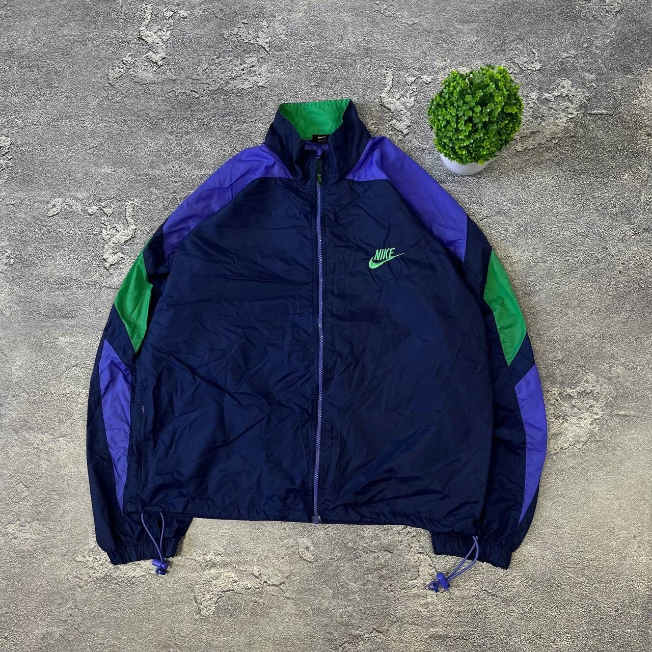 Nike Vintage 80s Womens Nike Nylon Track Top Jacket Size M Size M / US 6-8 / IT 42-44 - 18 Thumbnail