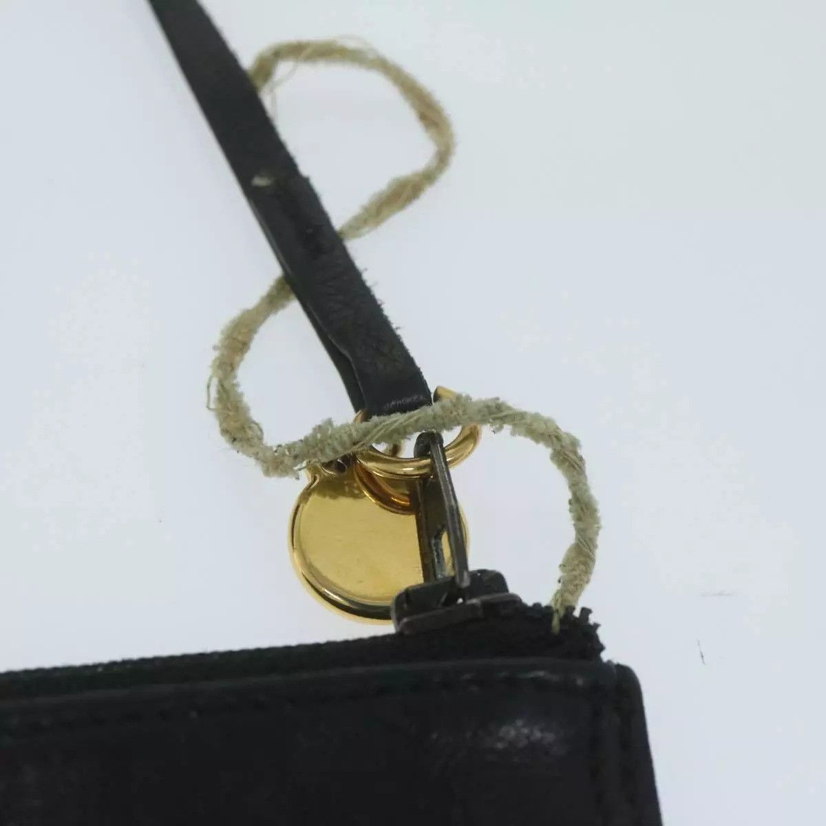 Chanel CHANEL Shoulder Bag Lamb Skin Black CC Auth Size ONE SIZE - 5 Thumbnail