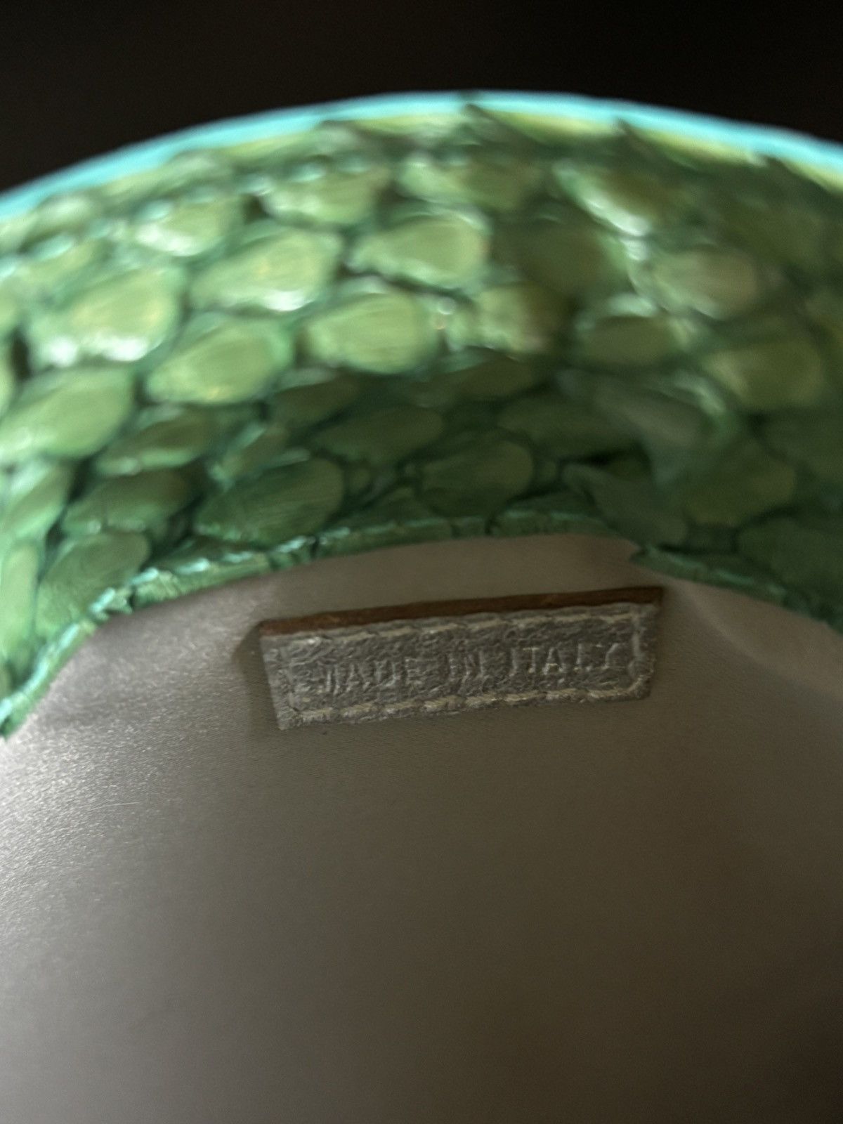 Kate Spade Kate Spade Snakeskin Crocodile - Green Leather Size ONE SIZE - 4 Thumbnail
