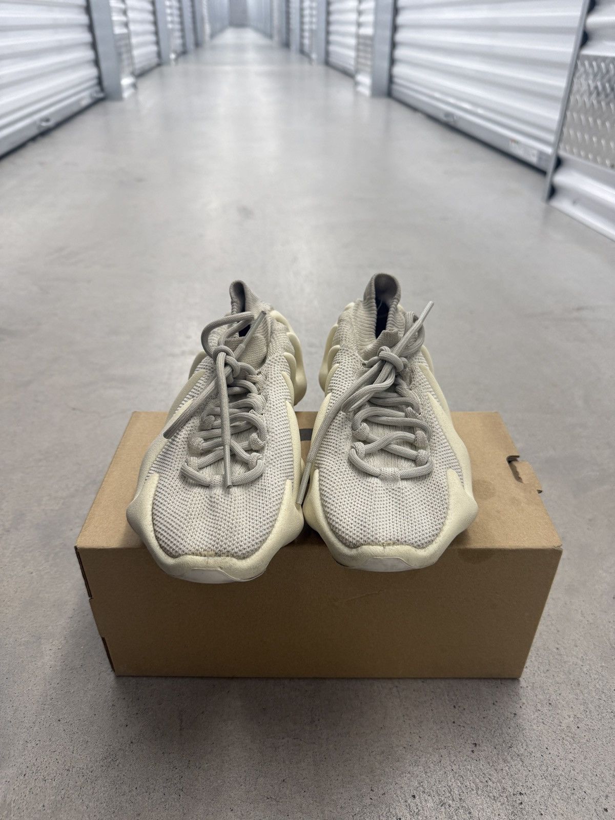 Yeezy Adidas Yeezy 450 Cloud White Size US 5.5 / IT 35.5 - 3 Thumbnail