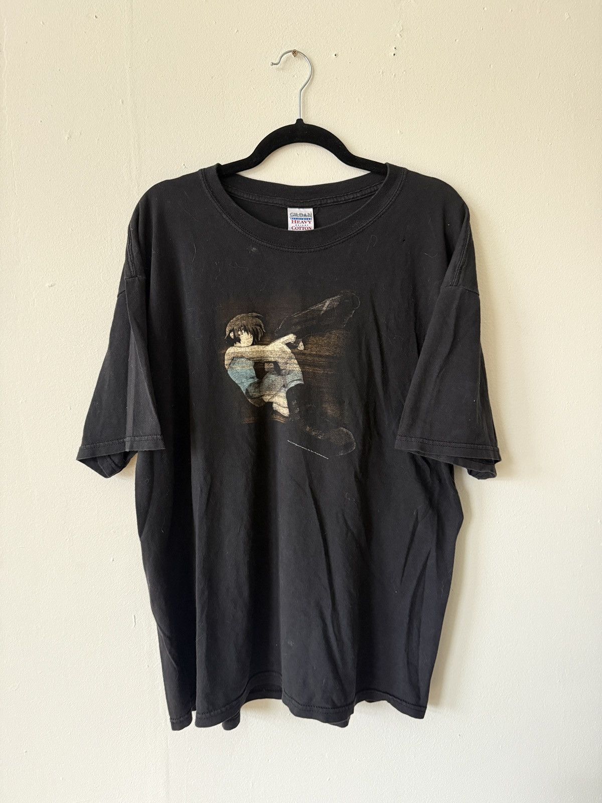 Vintage 2001 Noir Anime T Shirt Size US XL / EU 56 / 4 - 1 Thumbnail