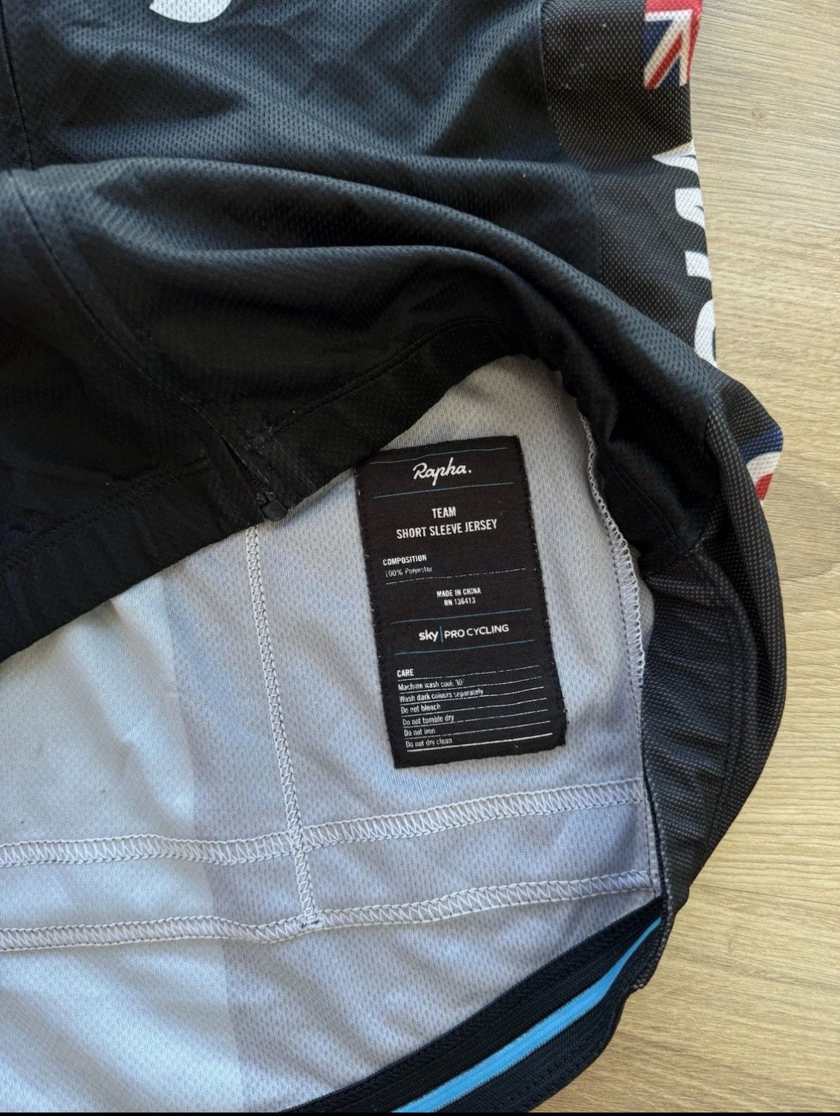 Rapha Rapha Team Sky Wiggo 2013 Mens`s Short Sleeve Jersey Rare Size US M / EU 48-50 / 2 - 13 Thumbnail