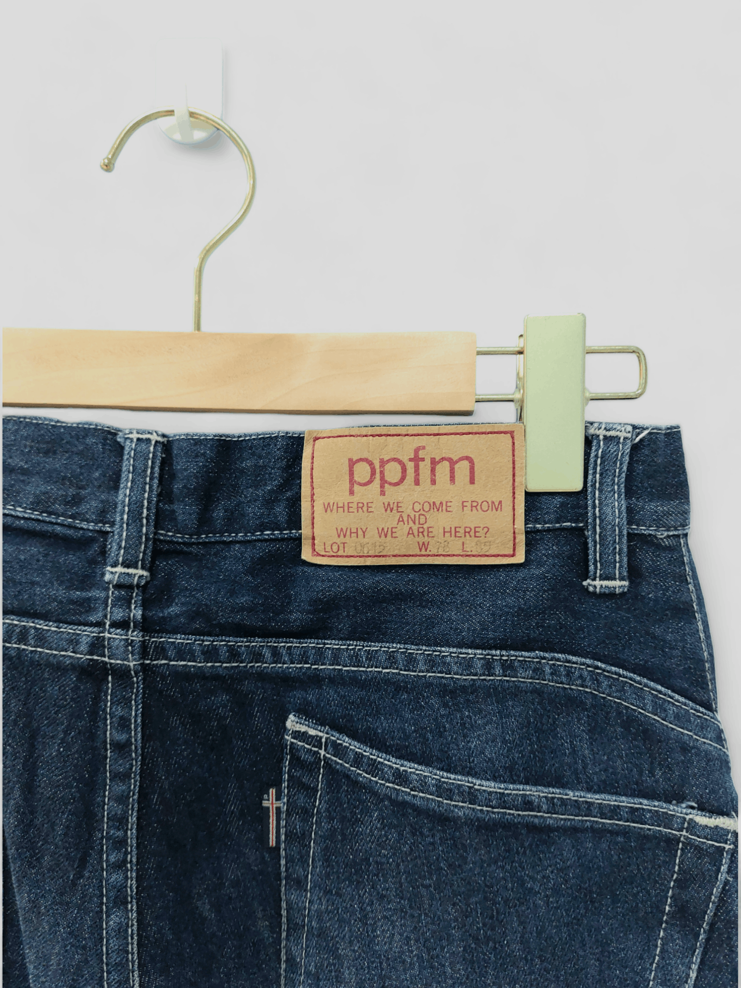 PPFM Japanese PPFM Casual Denim Size US 28 / EU 44 - 10 Thumbnail