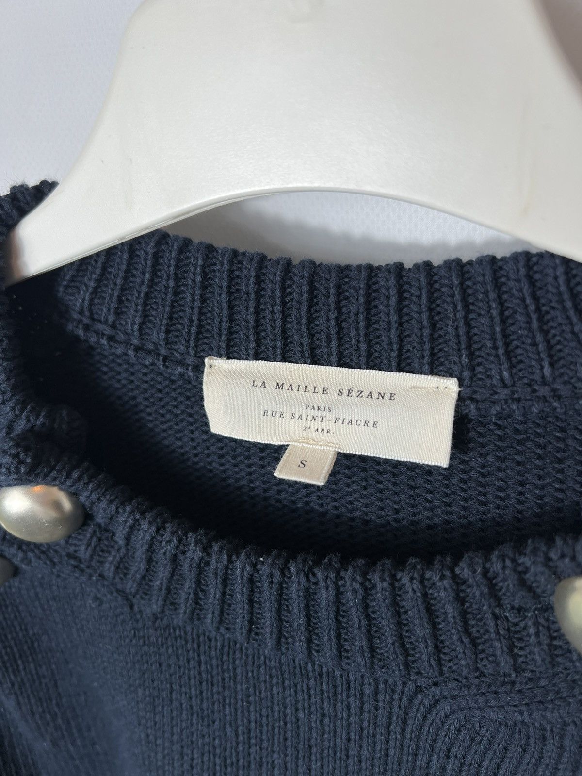 Sezane Vintage streetwear luxury designer Sezane Jumper Size S Size S / US 4 / IT 40 - 4 Thumbnail