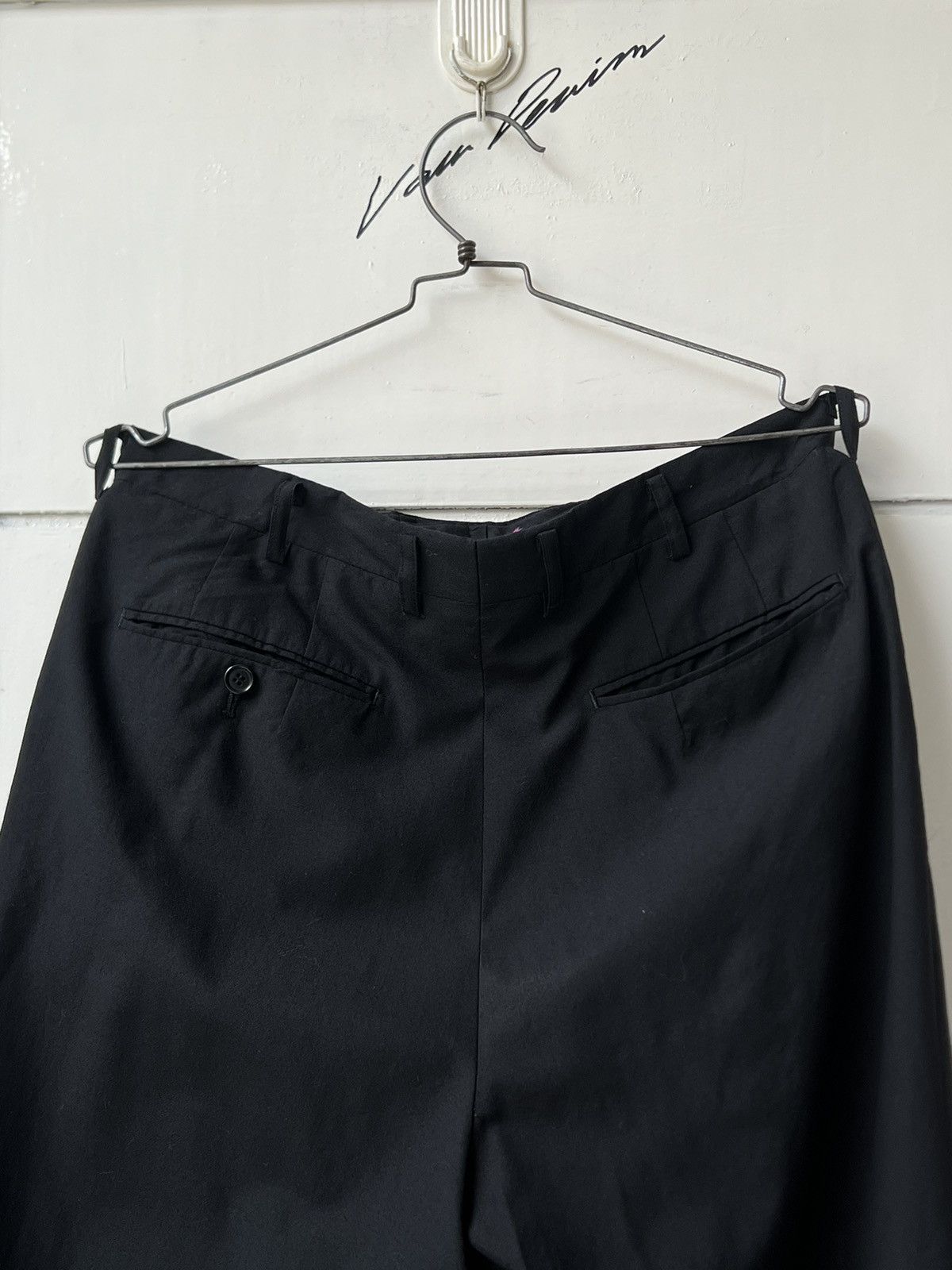 Yves Saint Laurent Yves Saint Laurent Pour Homme Black Pants Size US 28 / EU 44 - 5 Thumbnail