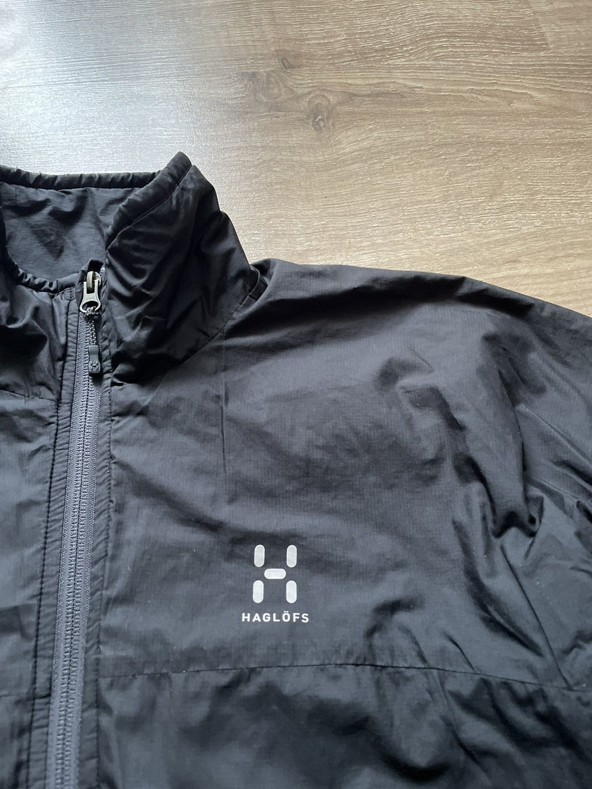 Haglofs Vintage Haglofs Black Outdoor Zip Jacket Mens Size US S / EU 44-46 / 1 - 6 Thumbnail