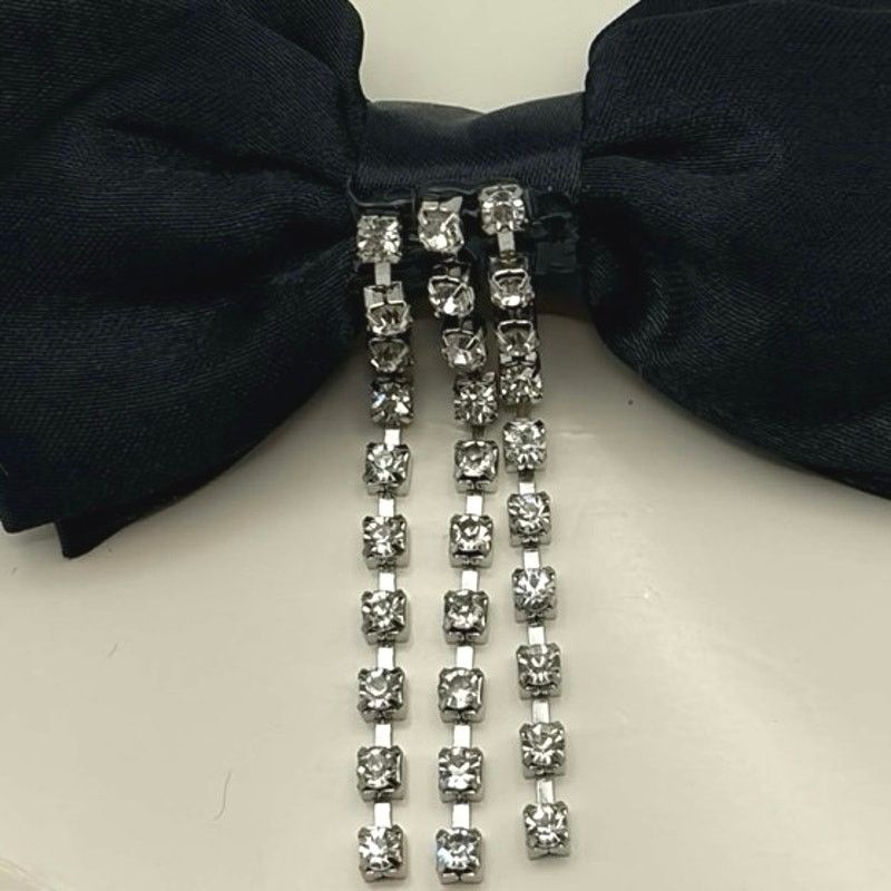Other Black A New Day Crystal Bow Size ONE SIZE - 3 Thumbnail