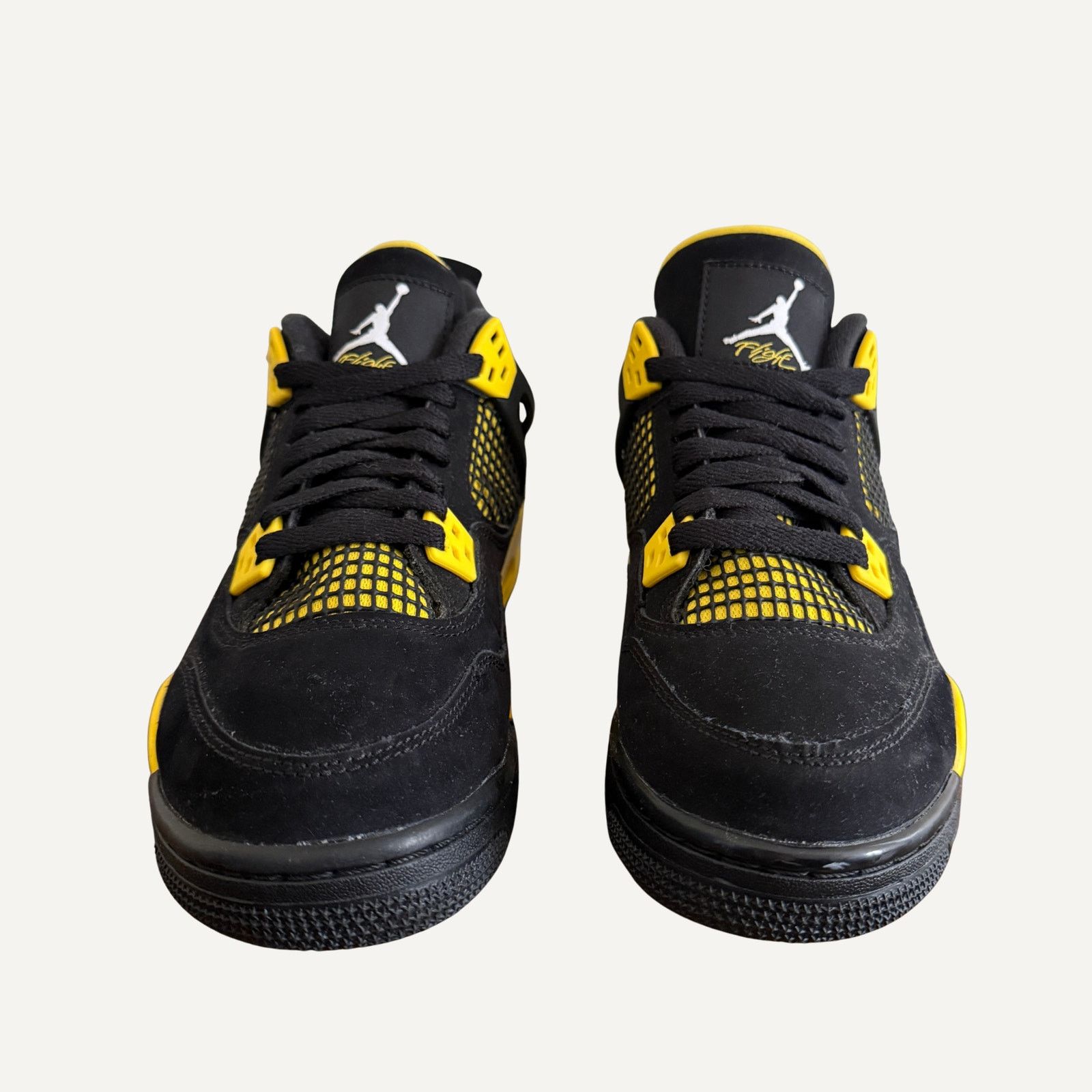 Nike Size 6.5Y - Nike Air Jordan 4 Youth Thunder GS 408452-017 Size US 6.5 / EU 39-40 - 3 Thumbnail