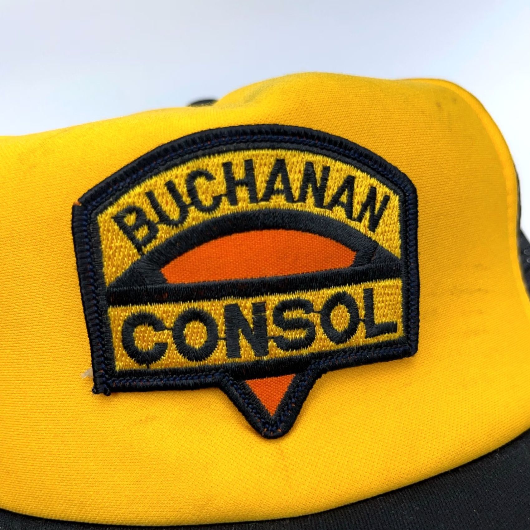Coal VINTAGE Consol Trucker Hat Cap USA Coal Mining Buchanan Patch 90s Black Snapback Mens Size ONE SIZE - 2 Thumbnail