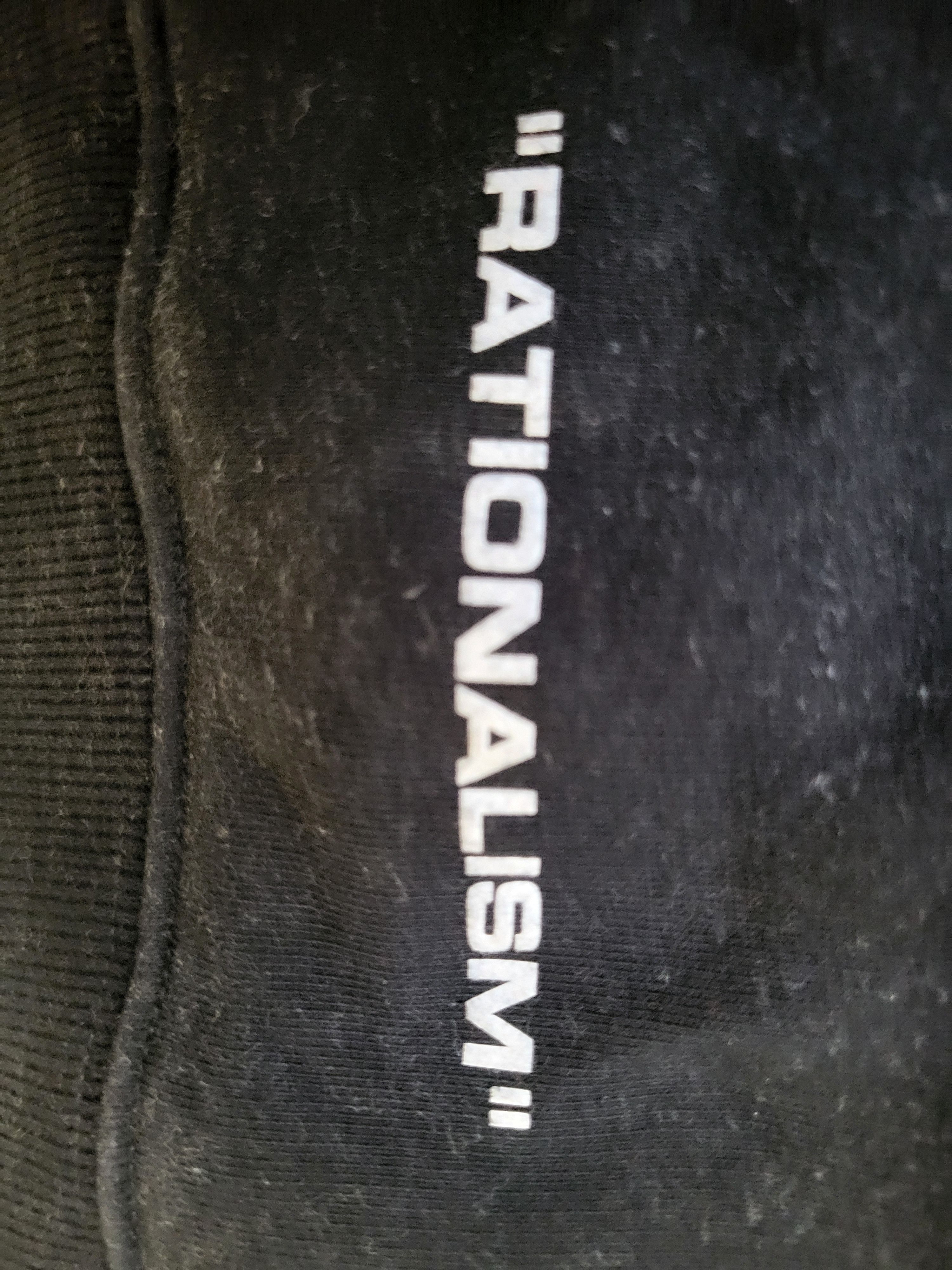 Off-White Preloved Unisex Rationalism Sweatshirt Size US XXS / EU 40 - 9 Thumbnail