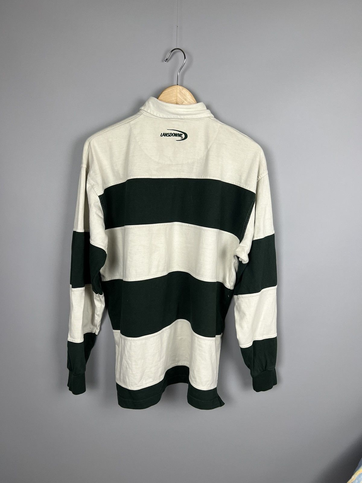 Toffs Vintage 90’s Lansdowne Ireland Rugby Long Sleeve Jersey Size US L / EU 52-54 / 3 - 7 Thumbnail