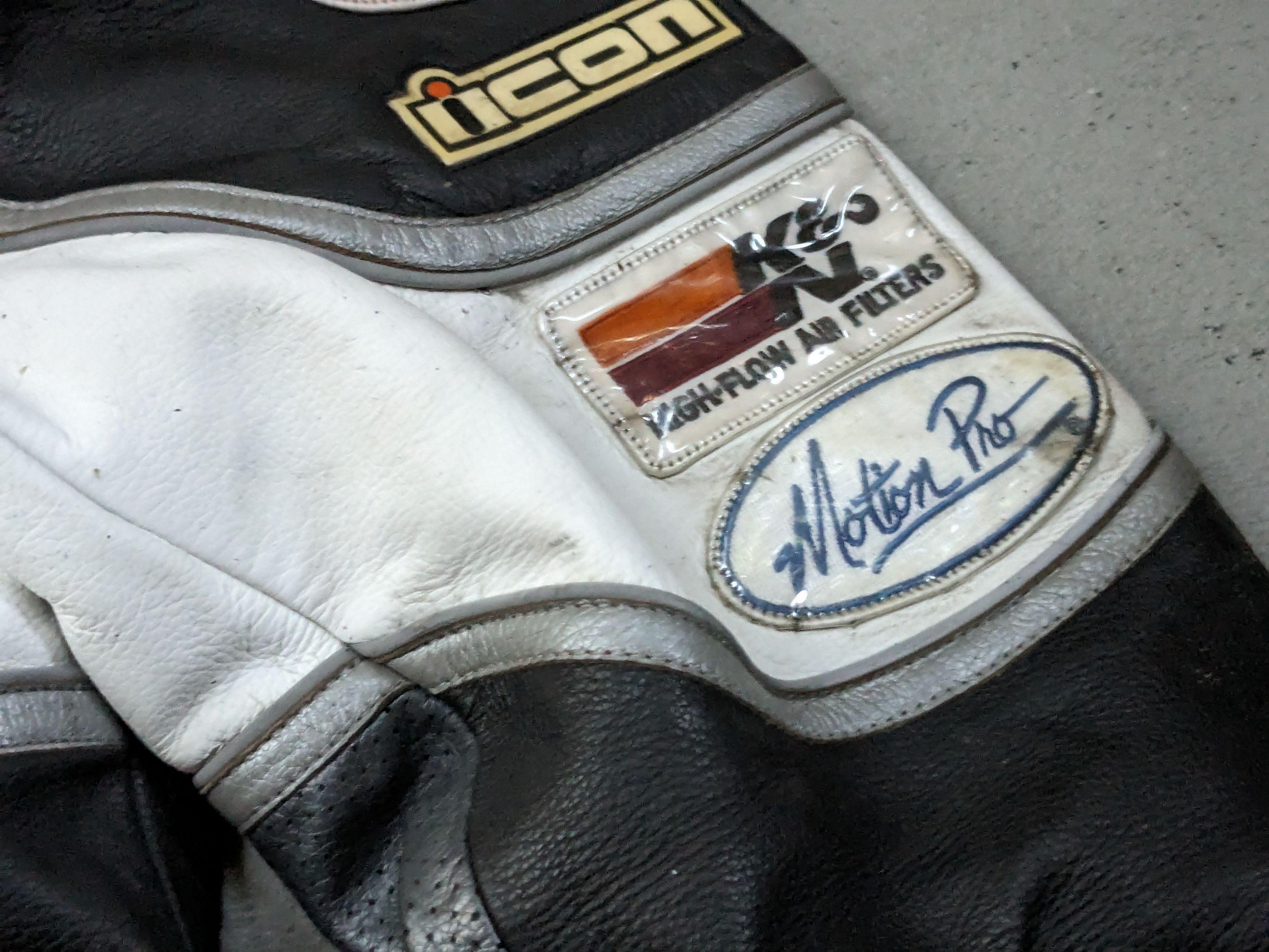 Genuine Leather Vintage Motorcycle Leather Biker Jacket Black White Y2K Size US L / EU 52-54 / 3 - 9 Thumbnail